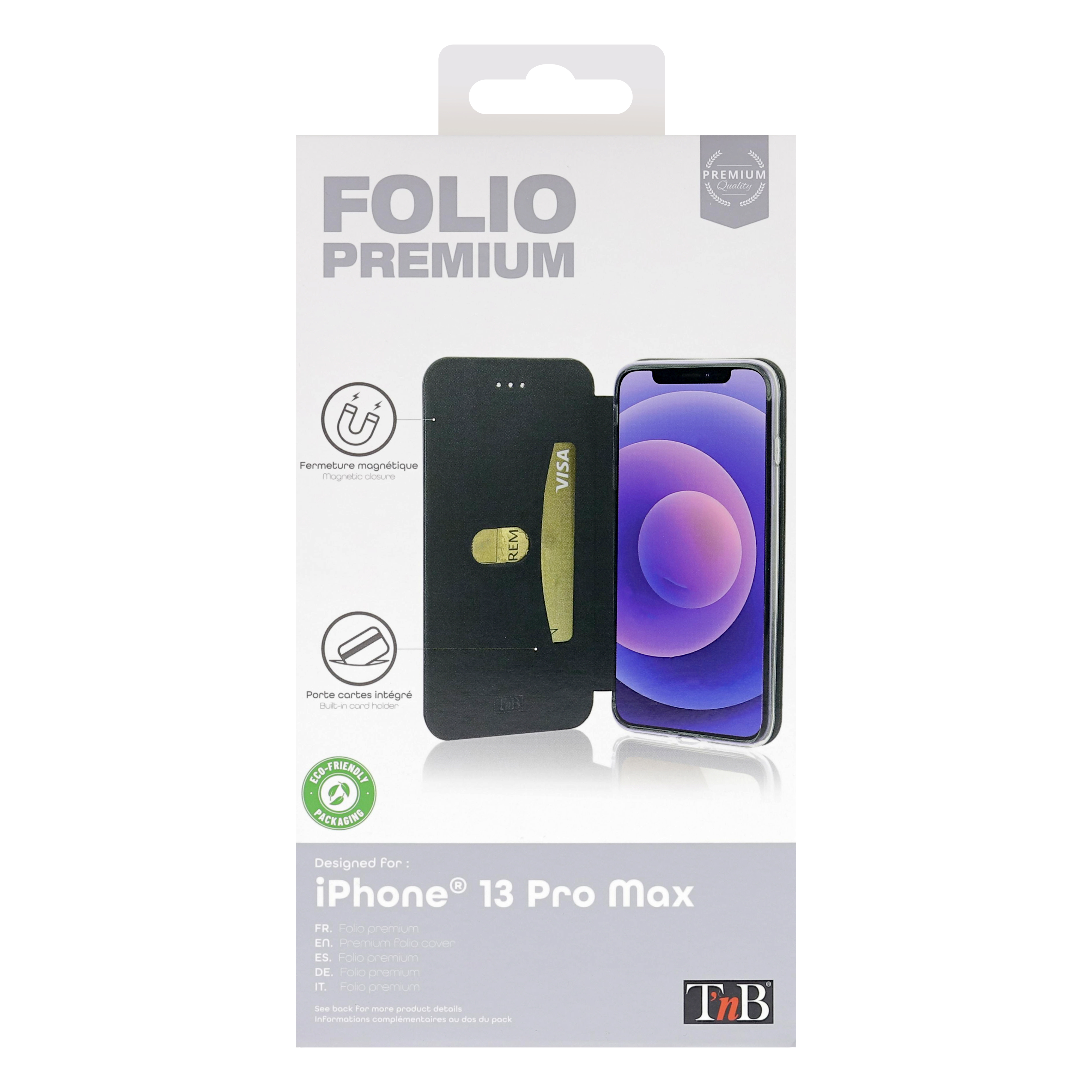 Premium folio case for iPhone 13 Pro Max.2