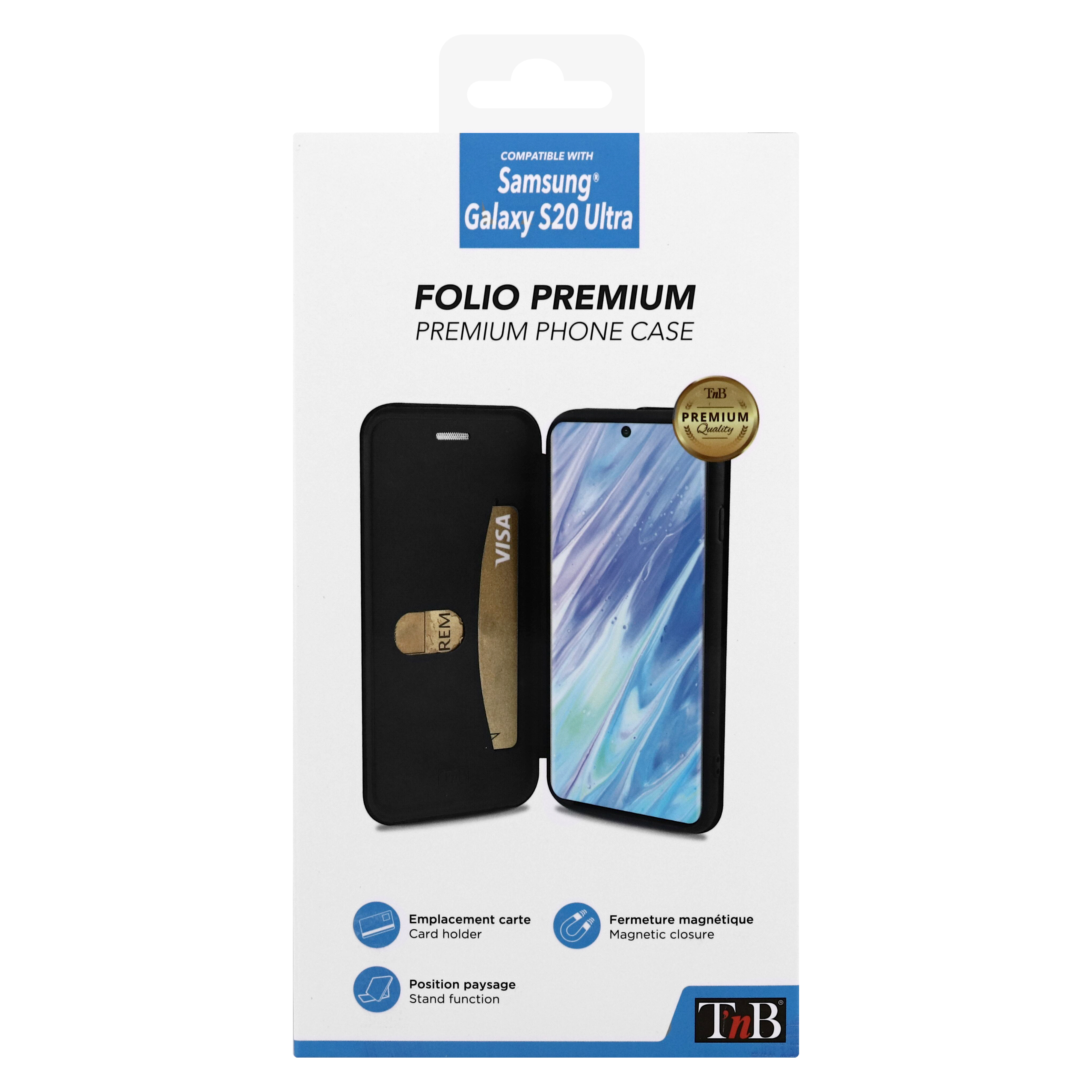 Premium folio case for Samsung Galaxy S20 Ultra.5