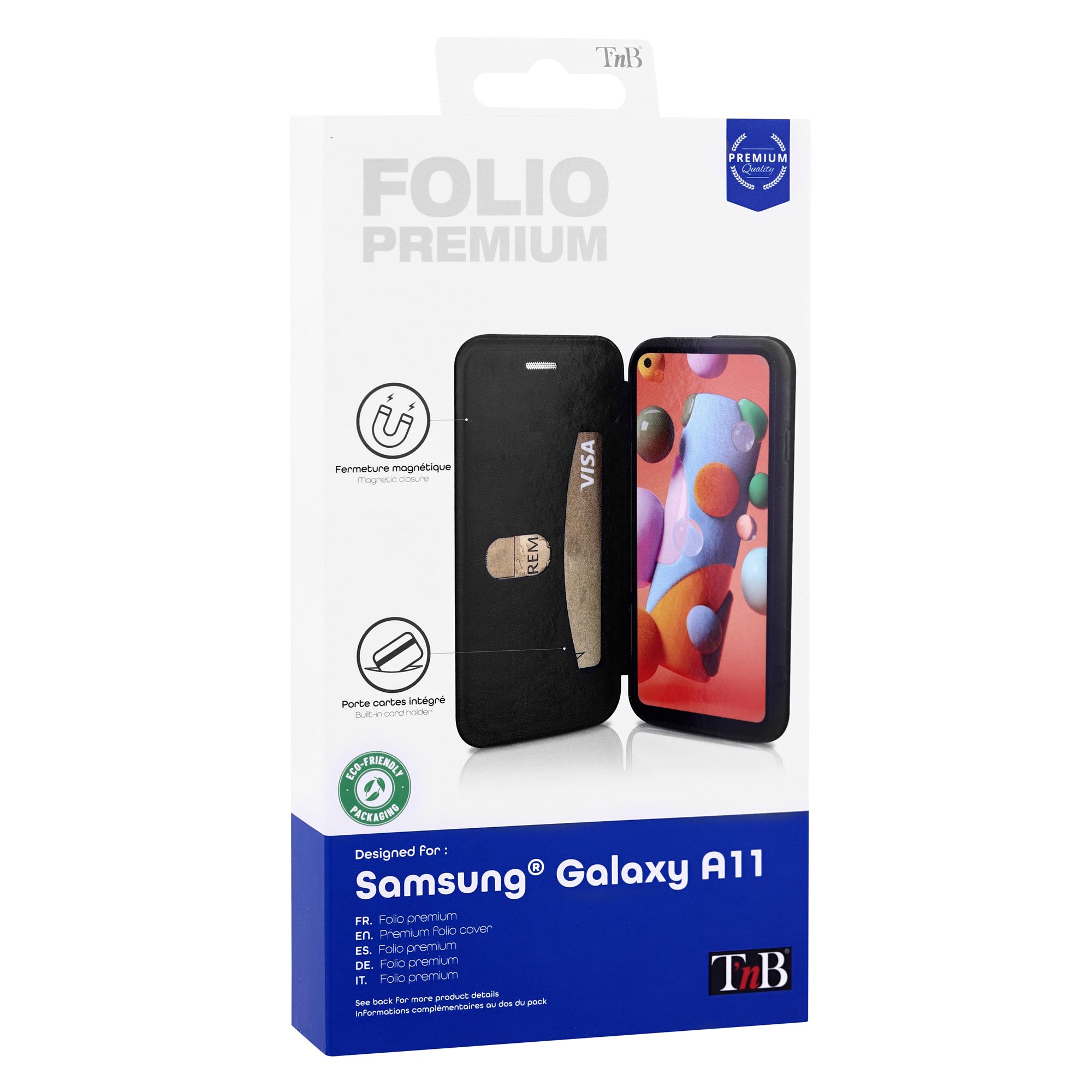 Premium folio case for Samsung Galaxy A11.3