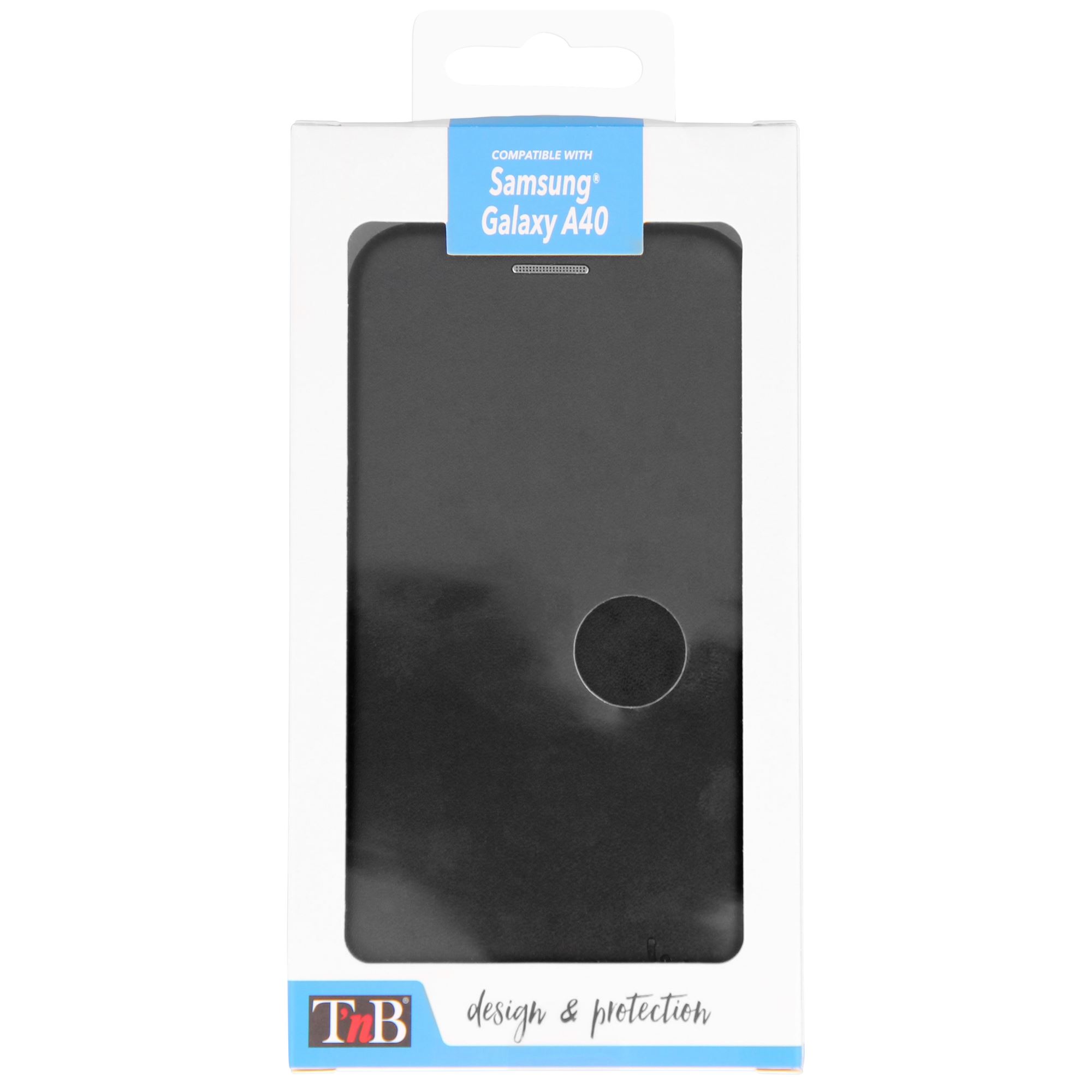 Etui folio premium pour Samsung Galaxy A40.2