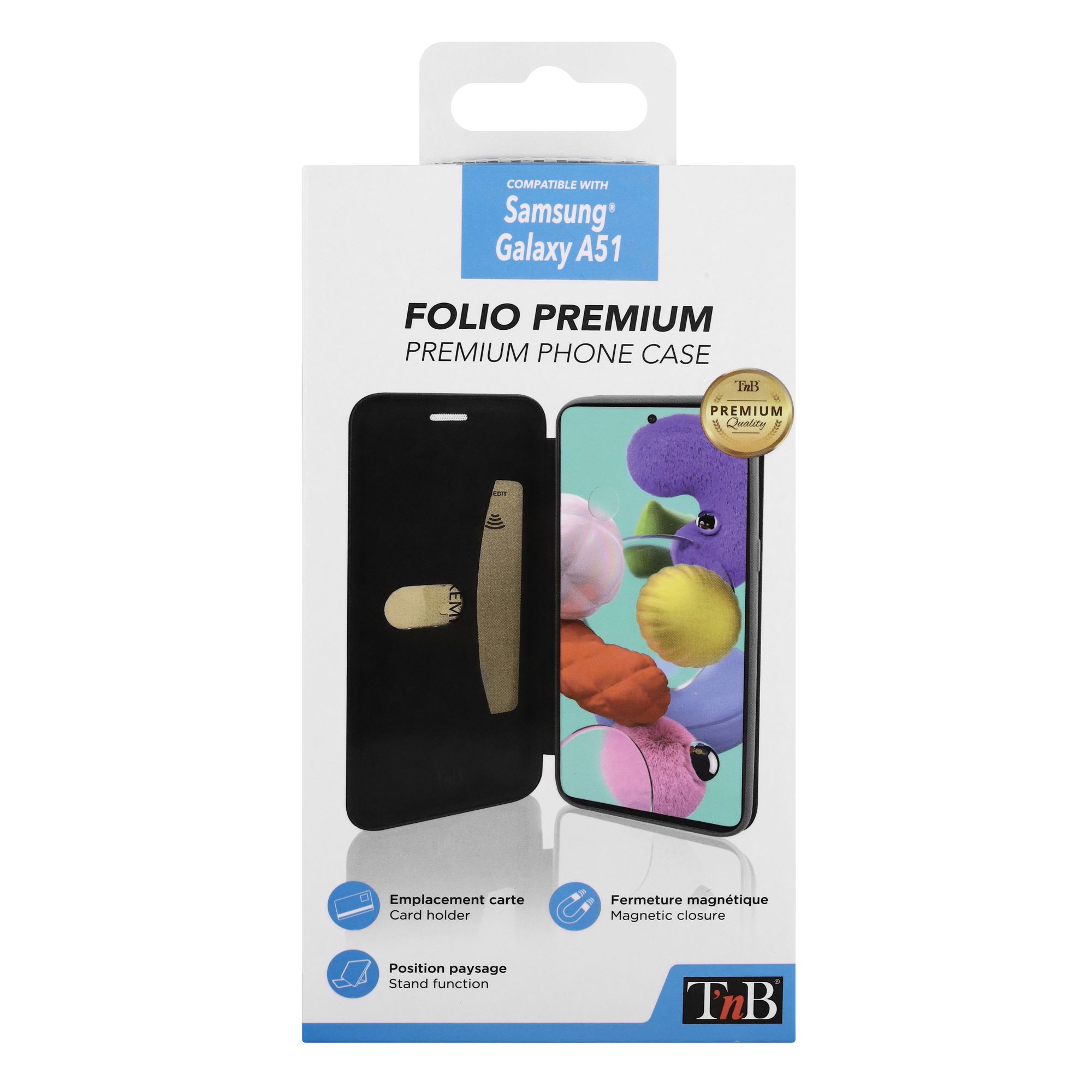Premium folio case for Samsung Galaxy A515