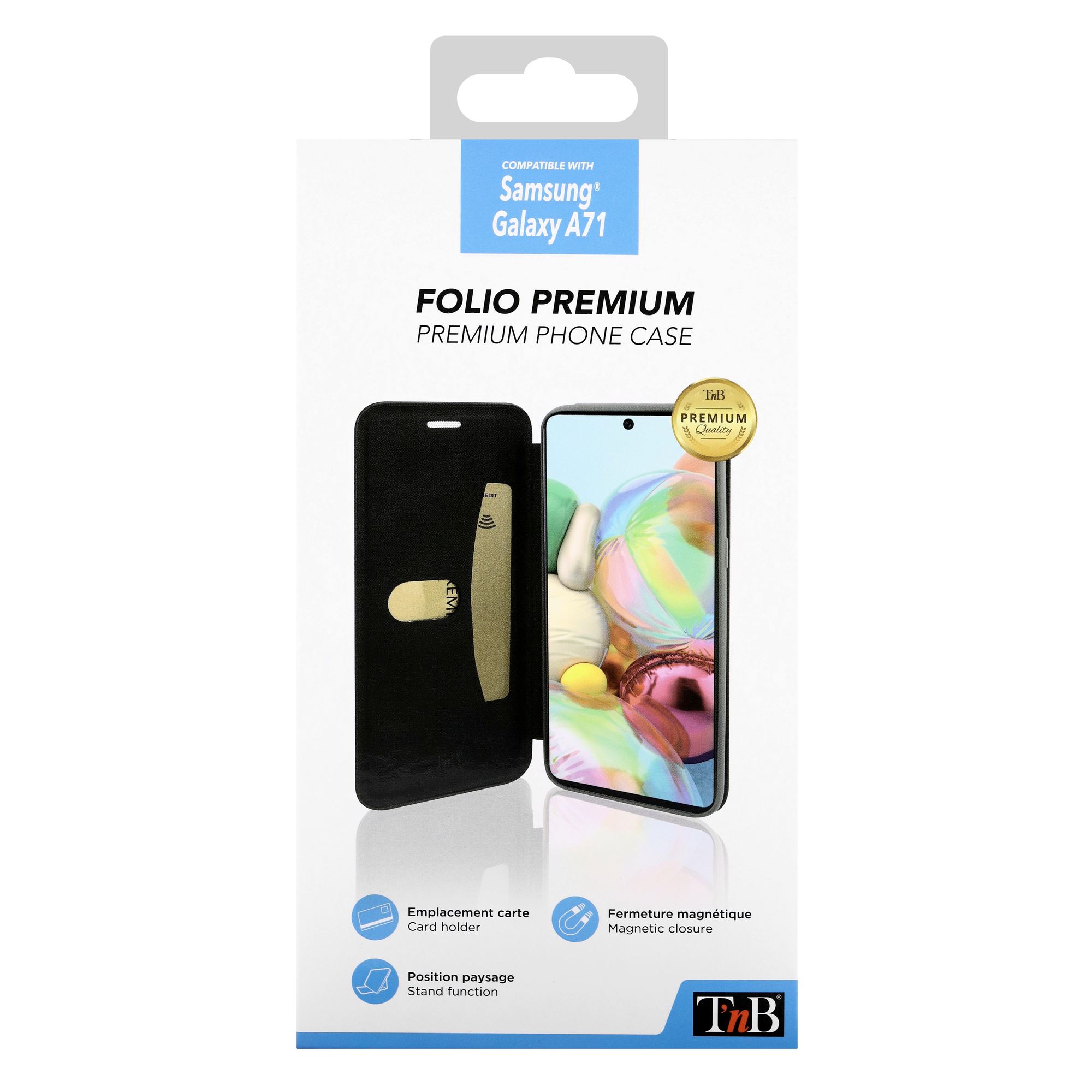 Funda tipo libro premium para Samsung Galaxy A715