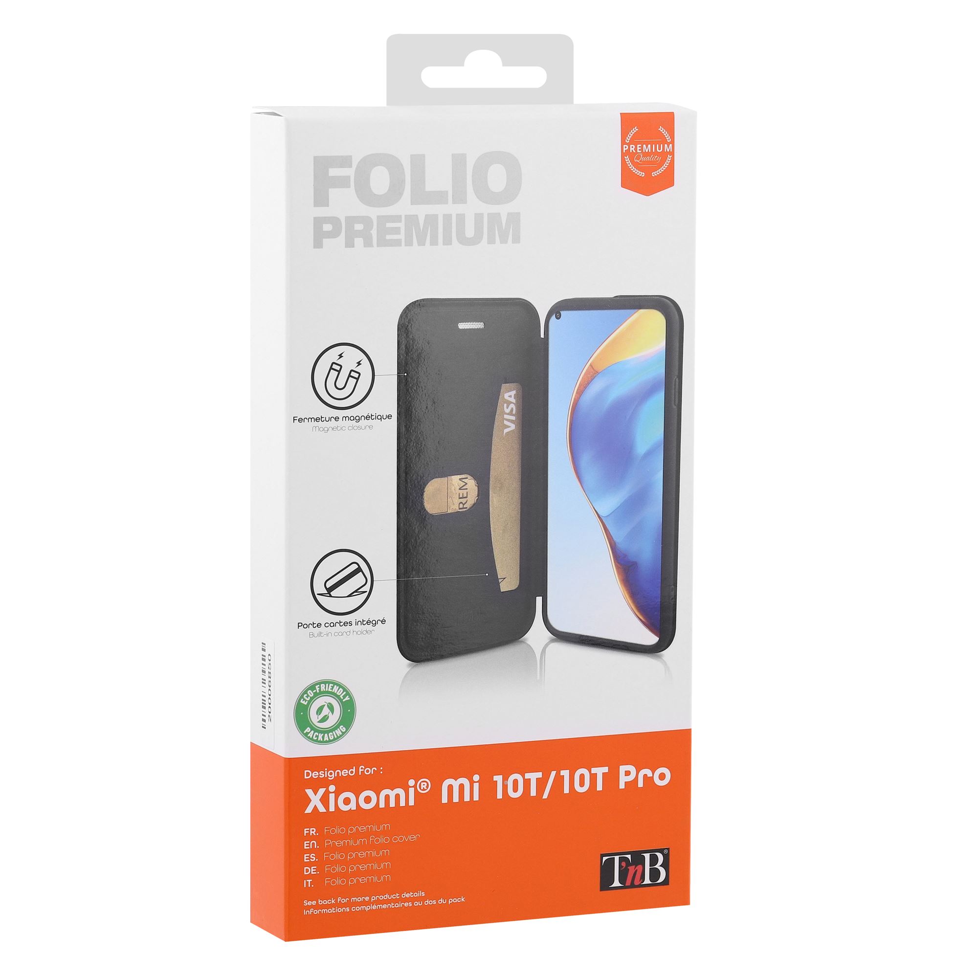 Etui folio premium pour Xiaomi MI 10T.4