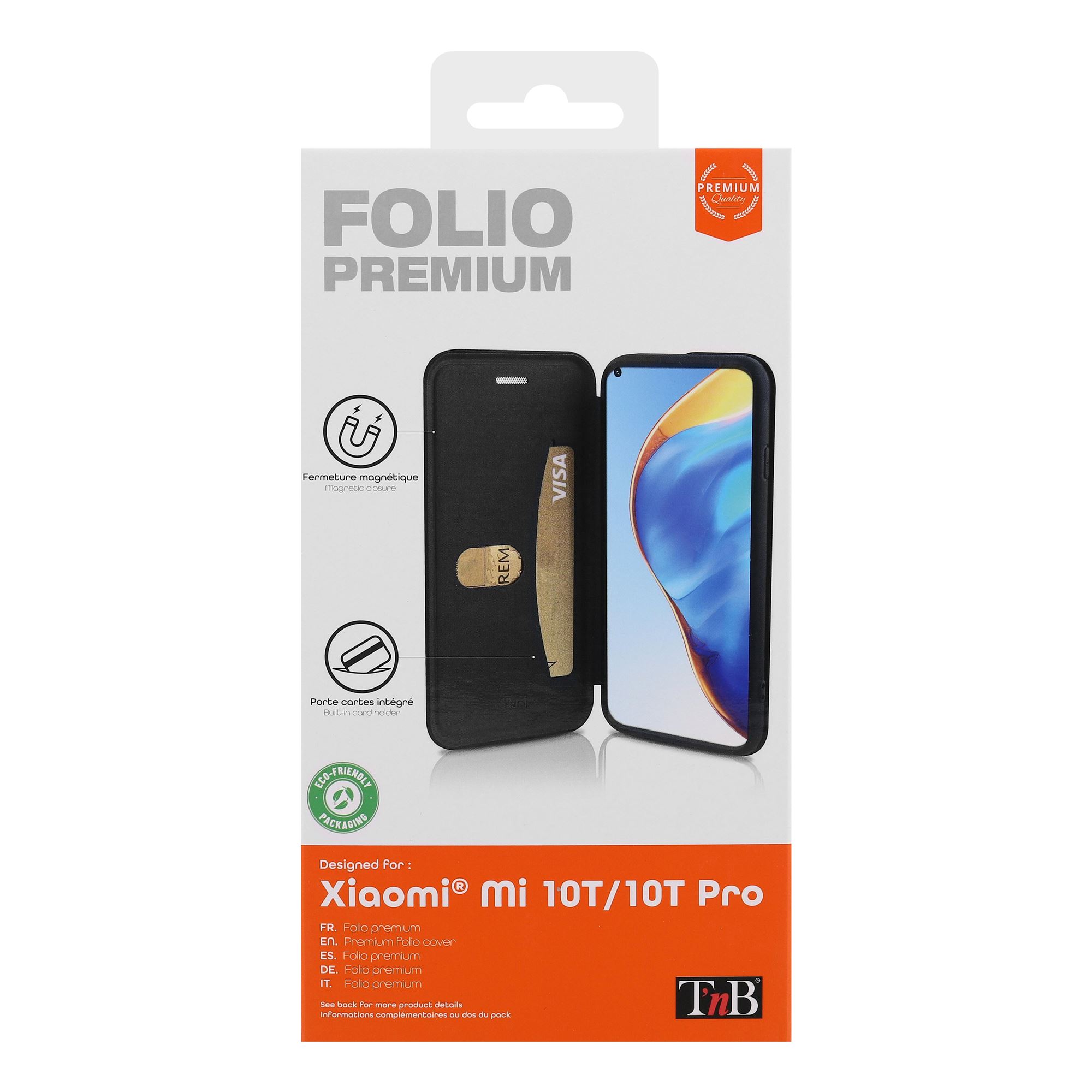 Etui folio premium pour Xiaomi MI 10T.5