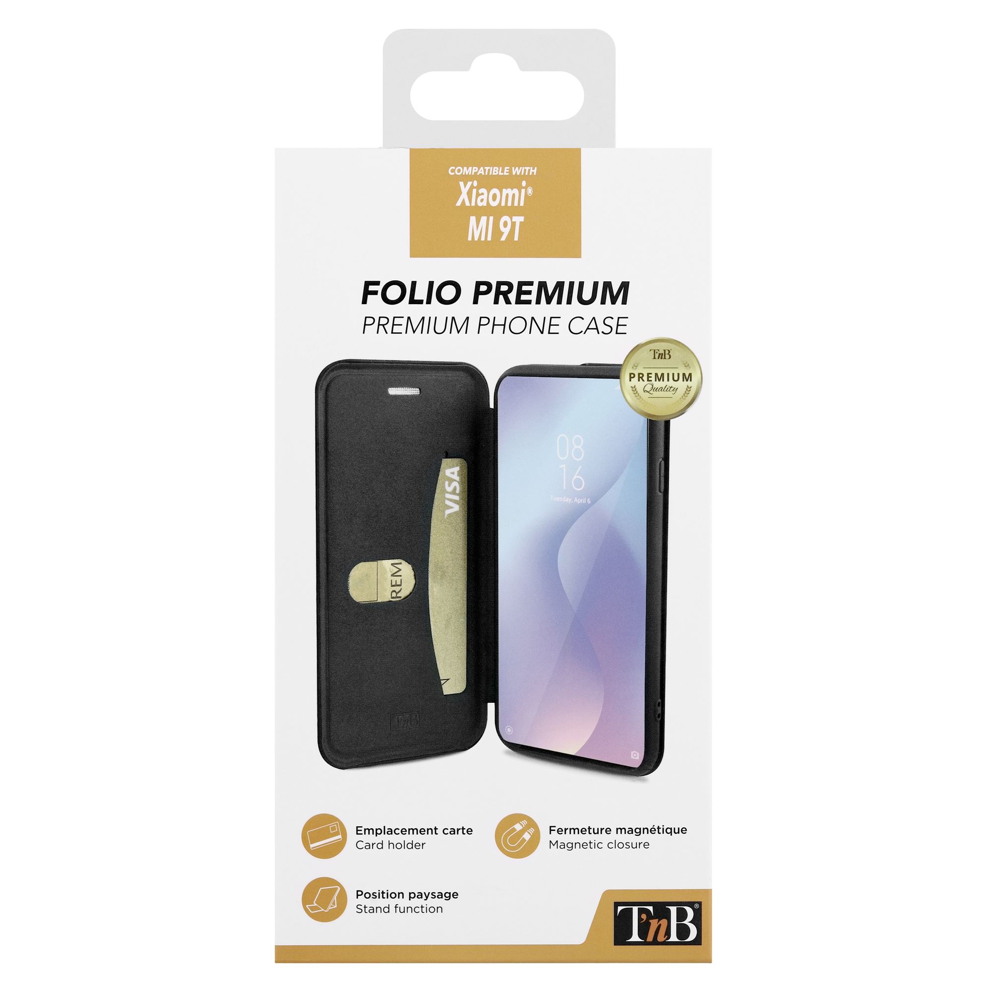 Premium folio case for Xiaomi MI 9 T.5