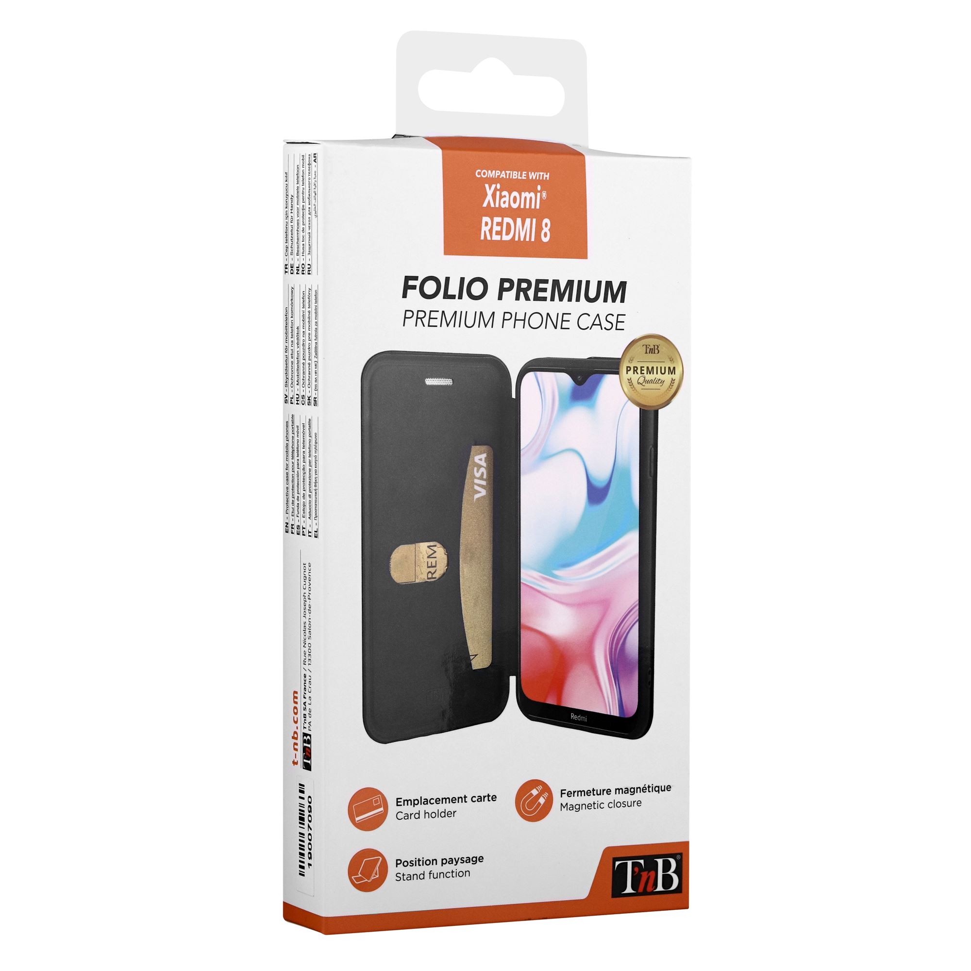 Etui folio premium pour Xiaomi REDMI 8.3