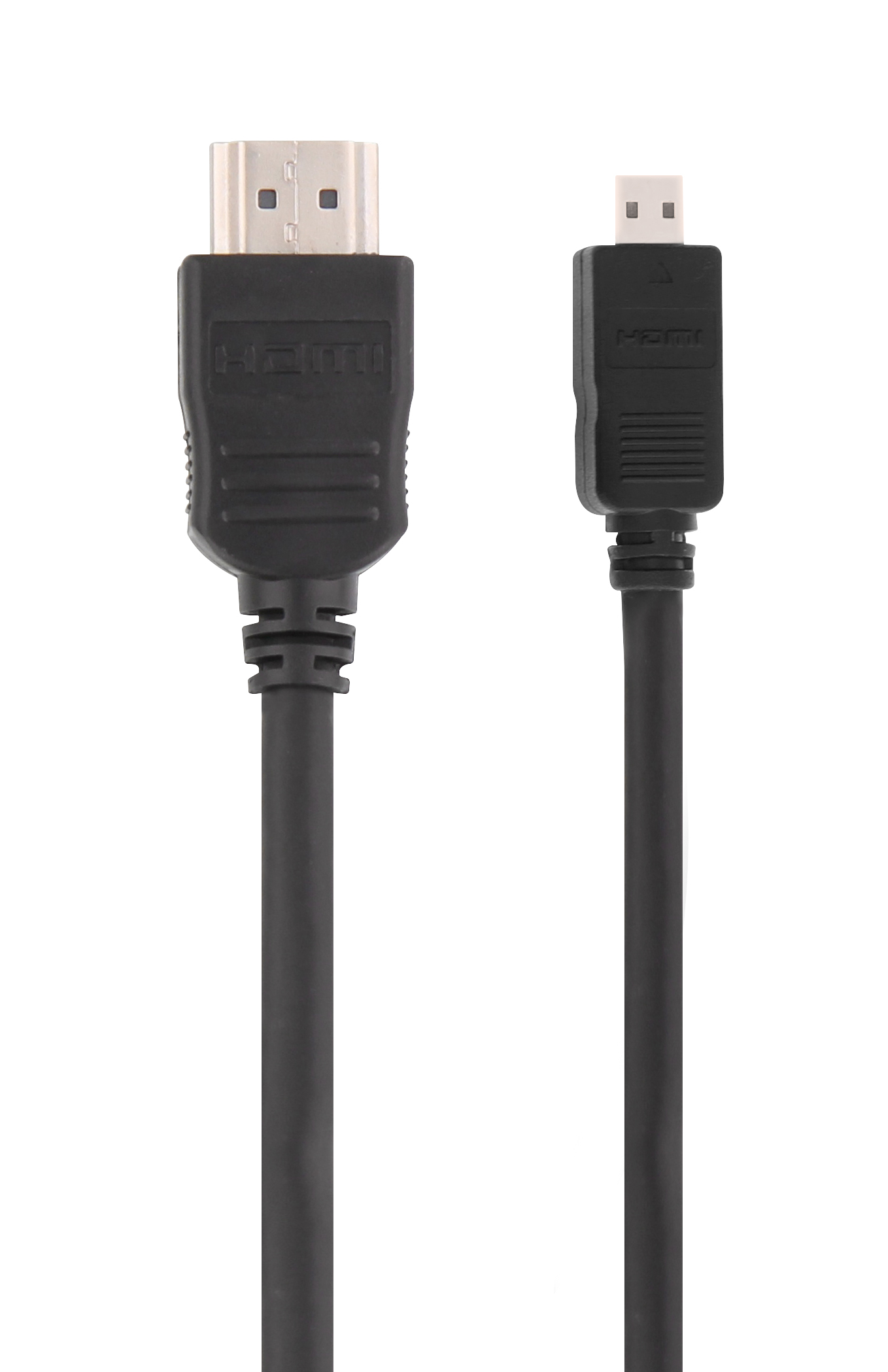 HDMI male / micro HDMI male cable 2m2