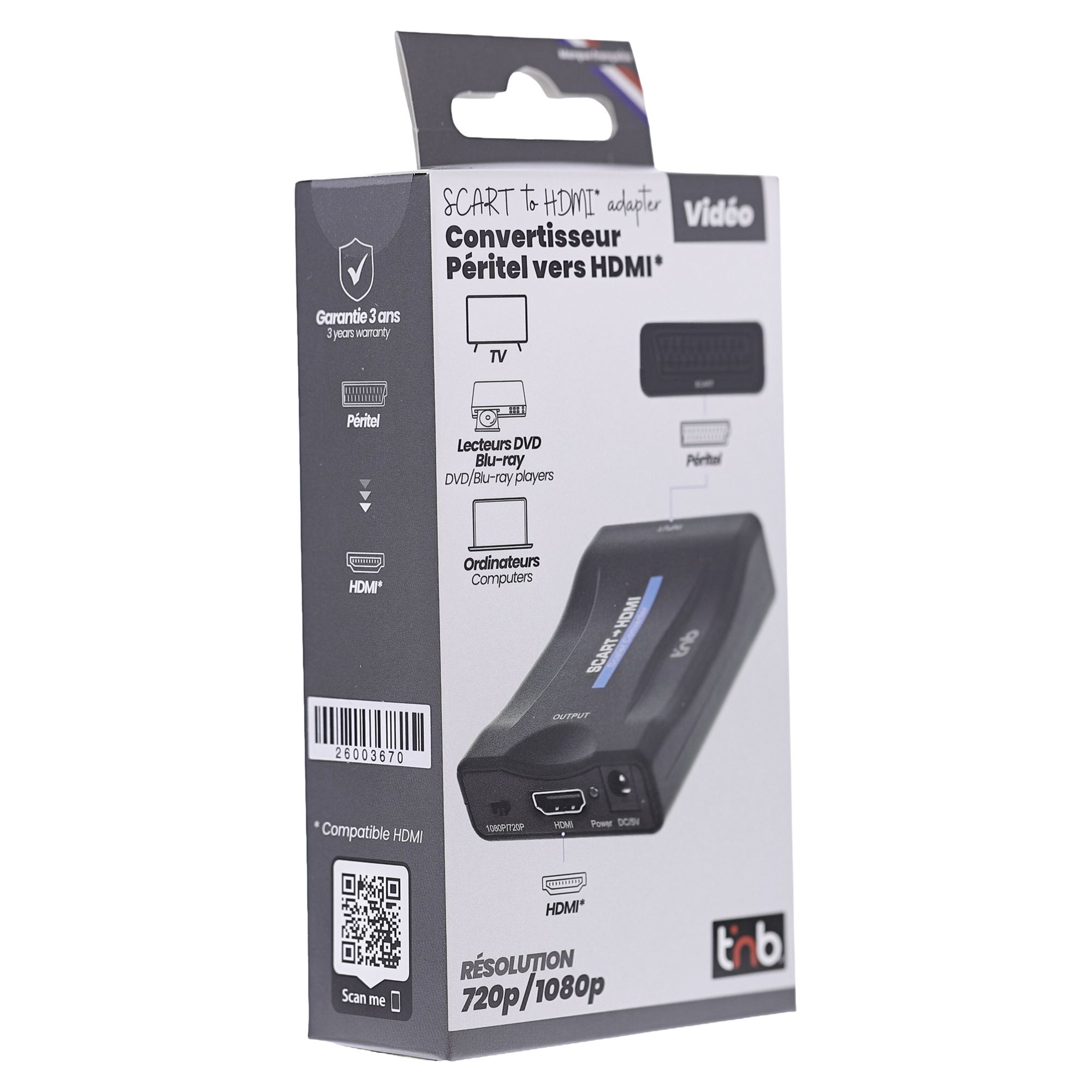 Adaptador SCART a HDMI5