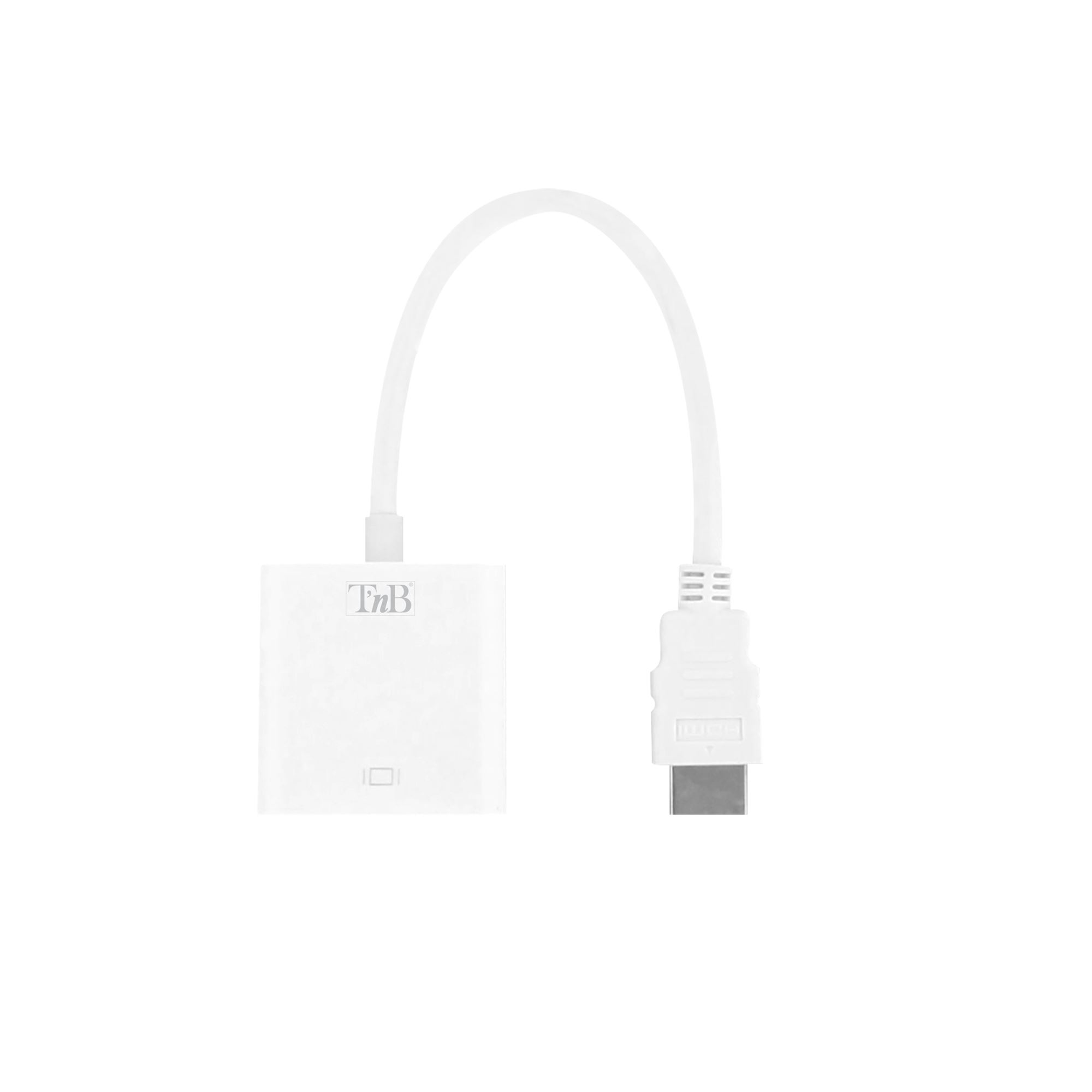 Adaptateur HDMI Vers VGA Biaze ZH63-DE - Convertisseur Vidéo Pour Connecter PC/lecteur HDMI à écran/projecteur VGA