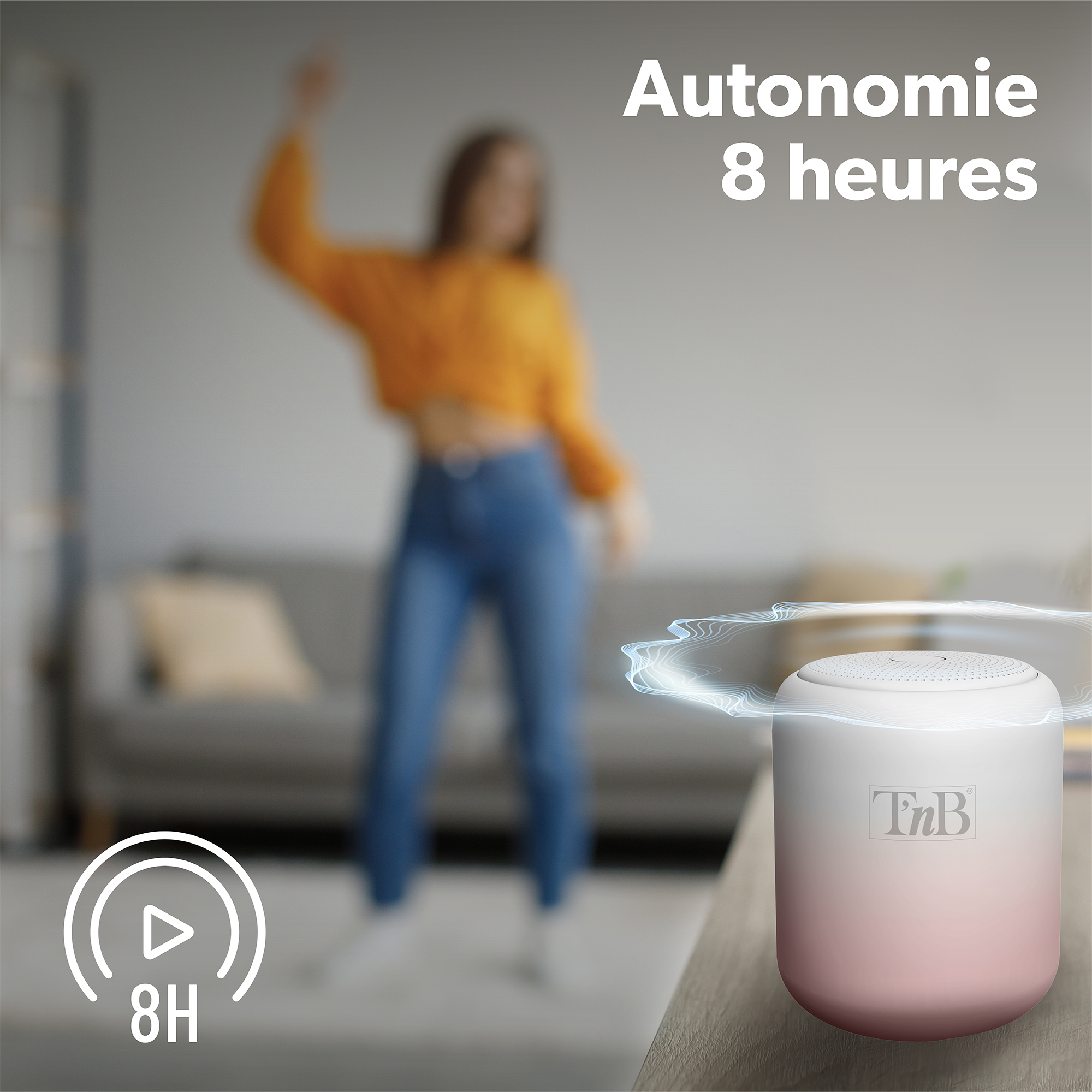 Altavoz inalámbrico COLOR Rosa4