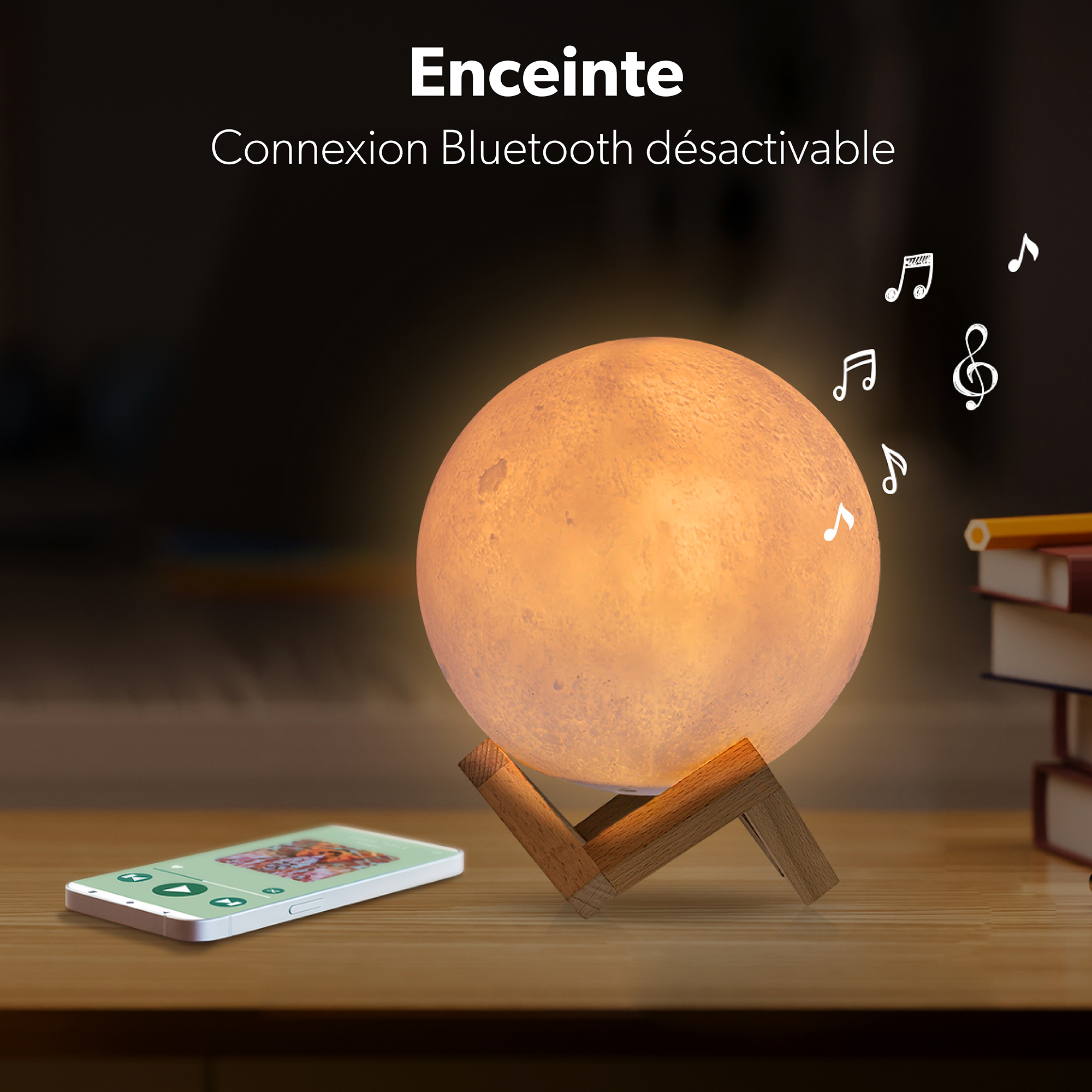 MOON Designer Luminous Bluetooth Speaker3