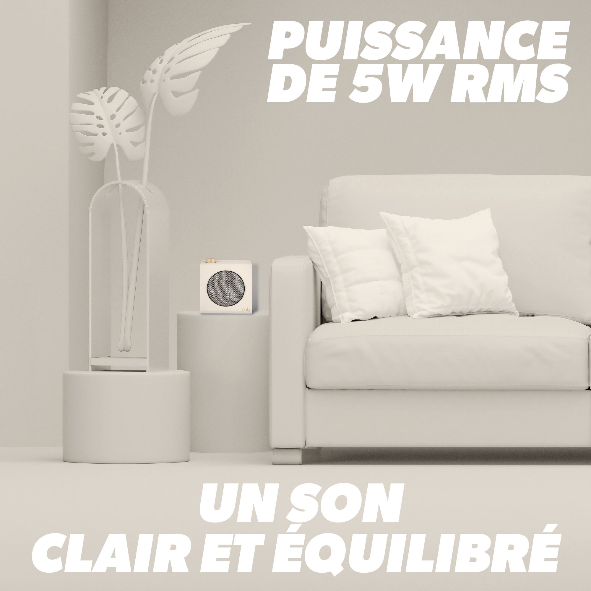 Enceinte Bluetooth RAINBOW Cube5