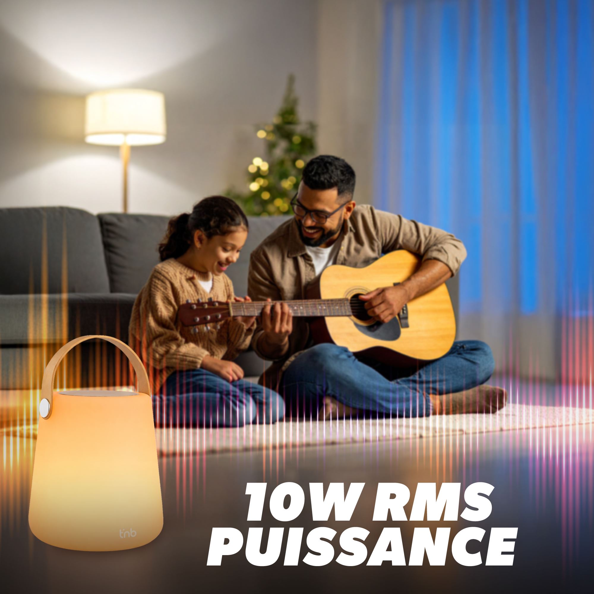 Enceinte Bluetooth Lumineuse VIBES4