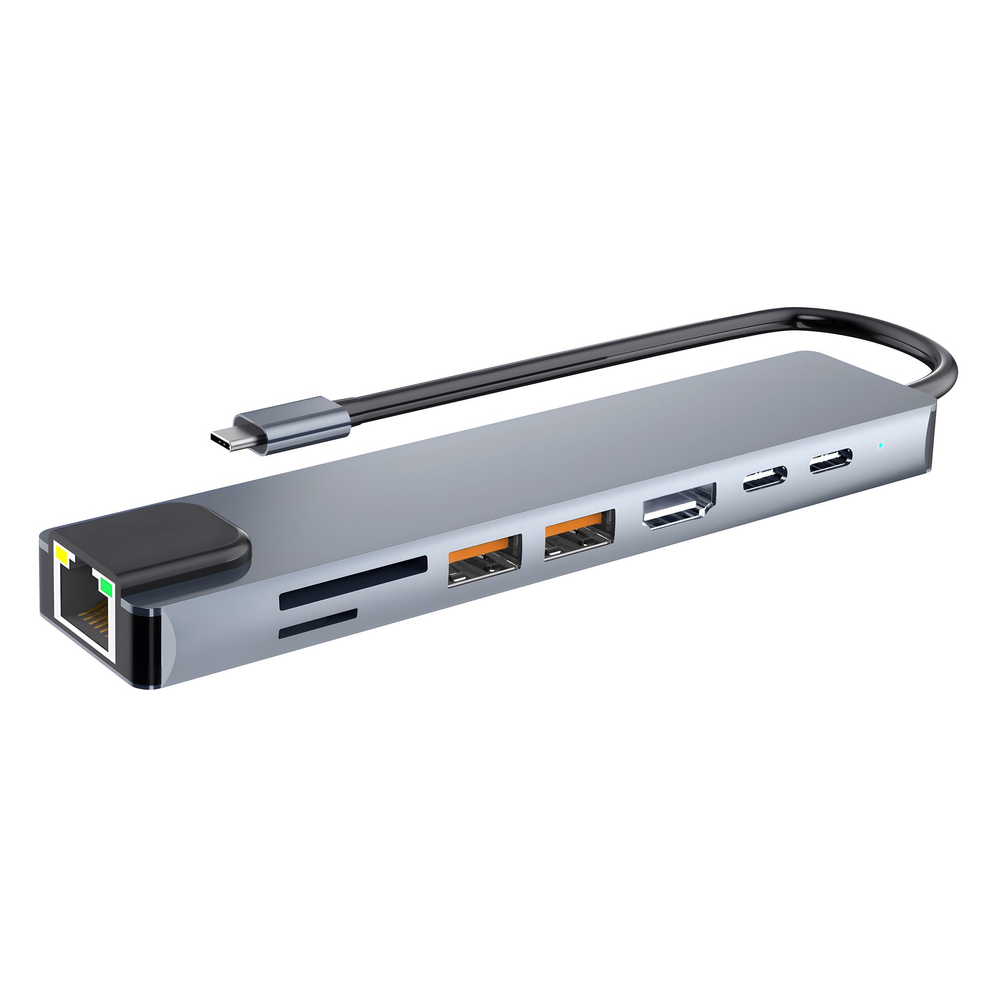 Hub USB-C 8 en 1 - iClick Pro2