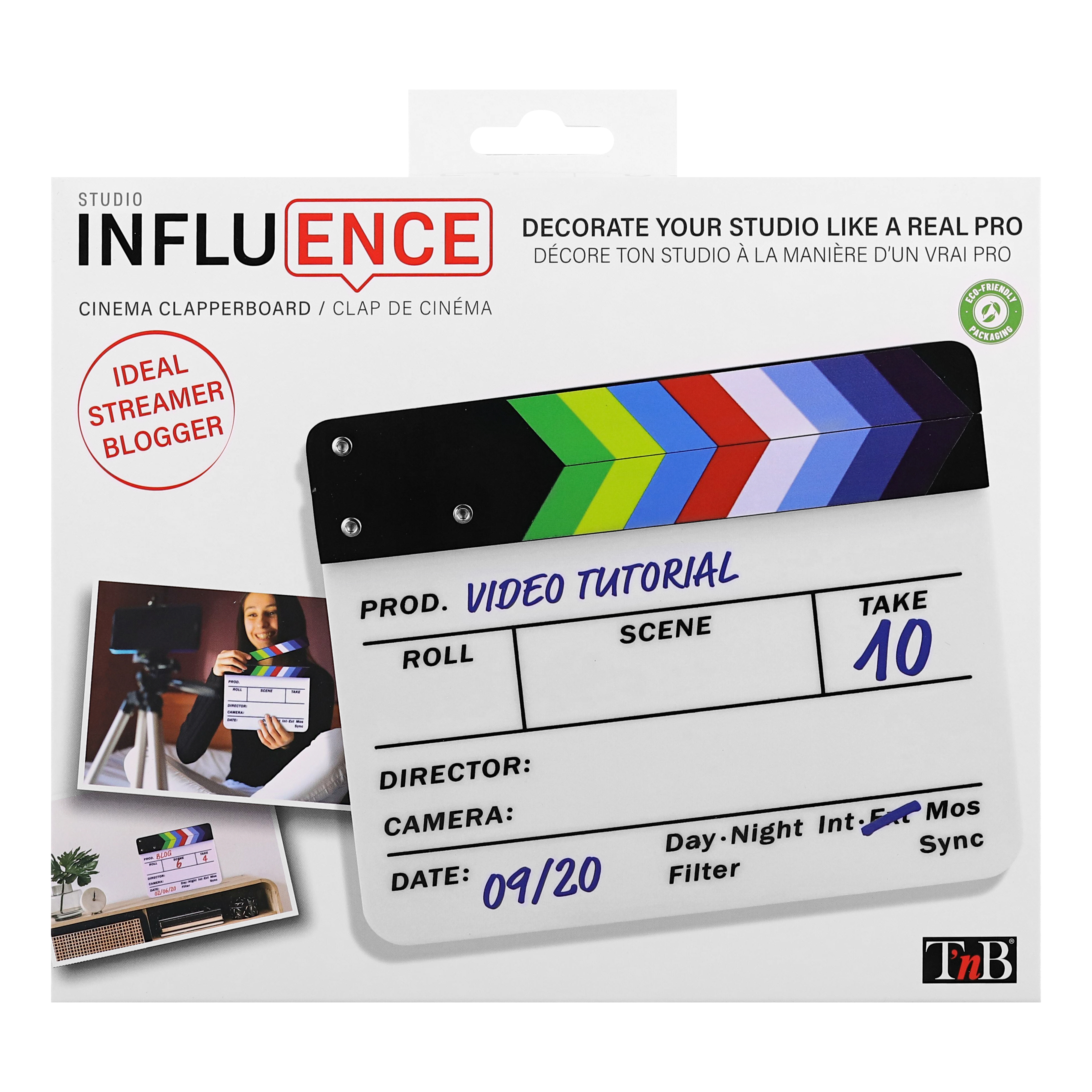 Movie Clapperboard - INFLUENCE4