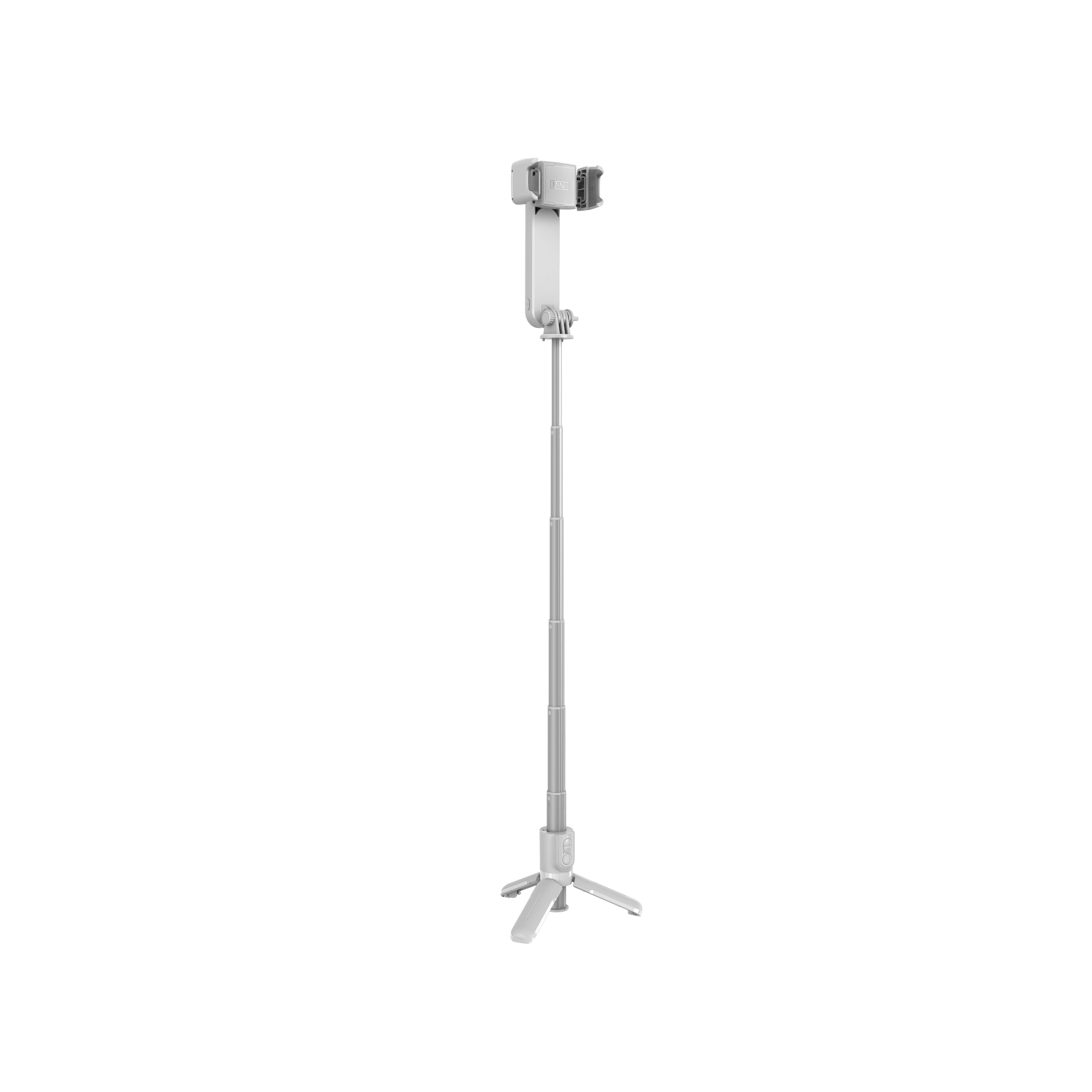 Mini Perche Stabilisateur 1-Axe pivotant 360° Bluetooth 2 en 1 Éclairage LED - INFLUENCE PRO4