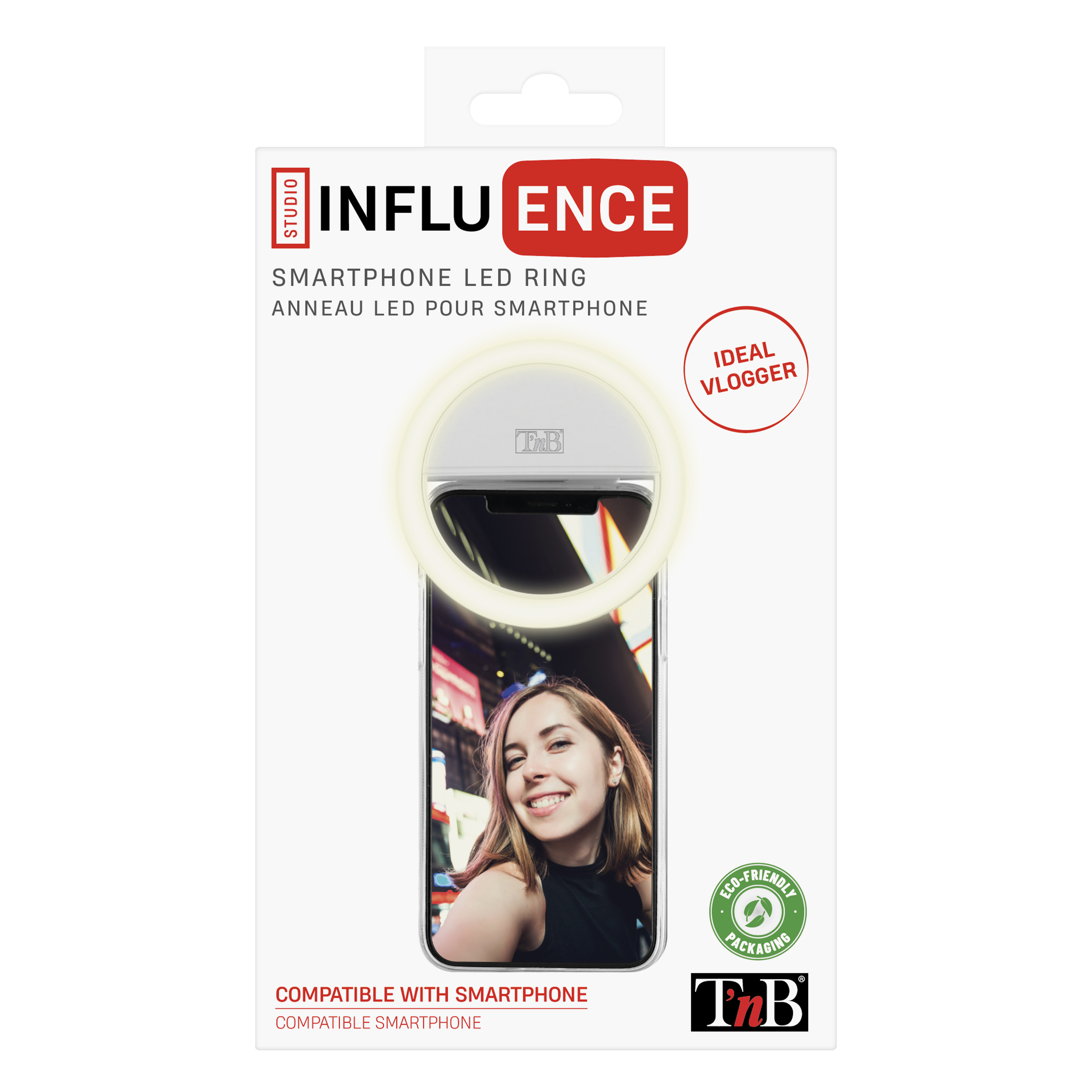 Anneau LED pour smartphone - INFLUENCE7