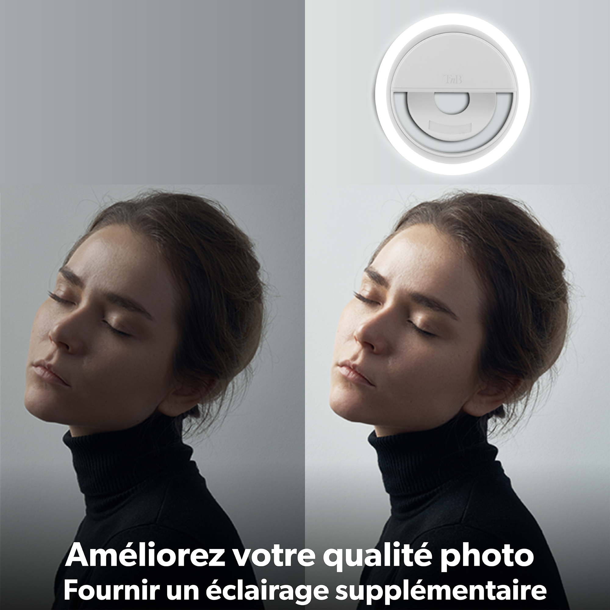 Anillo LED para smartphone - INFLUENCIA3