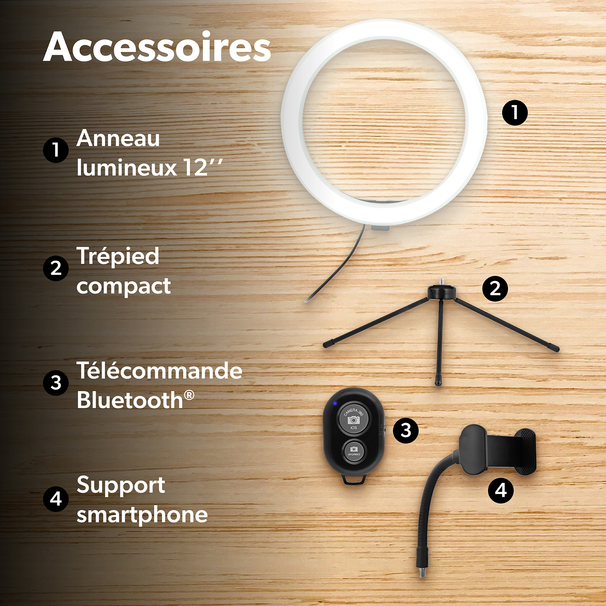 Anneau LED 10