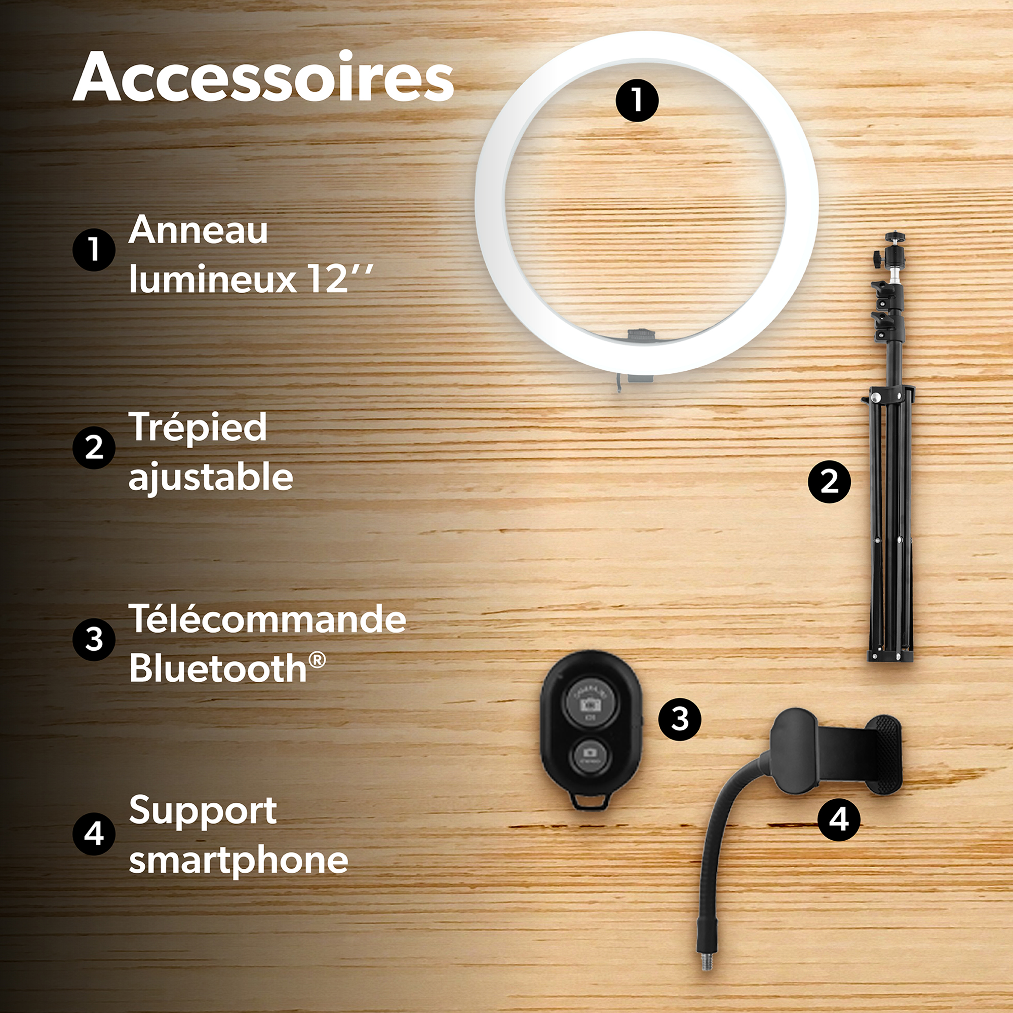Anneau LED 12