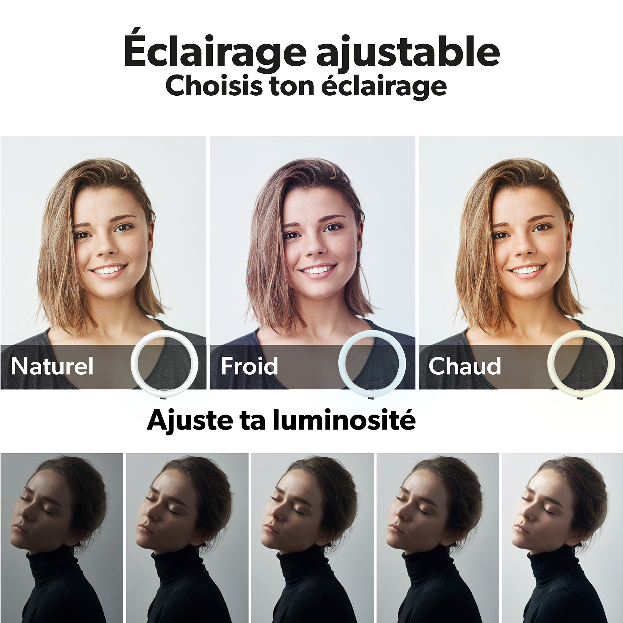 Anneau LED 12