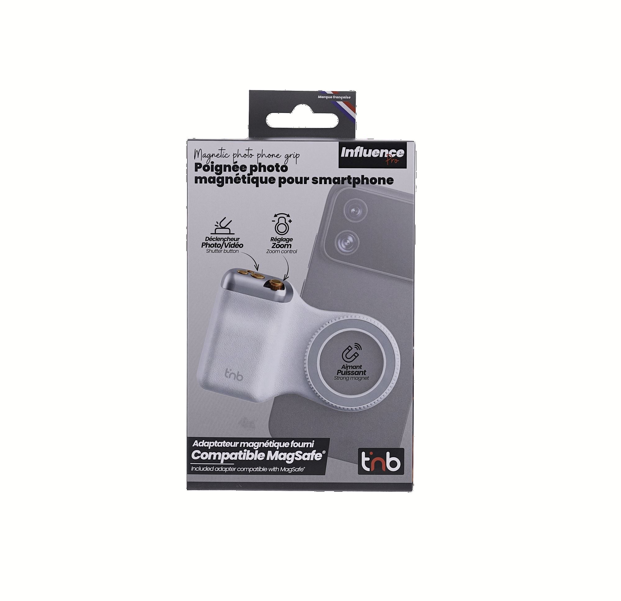 CREATOR MAG GRIP - Poignée magnétique pour smartphone compatible MagSafe - INFLUENCE PRO4