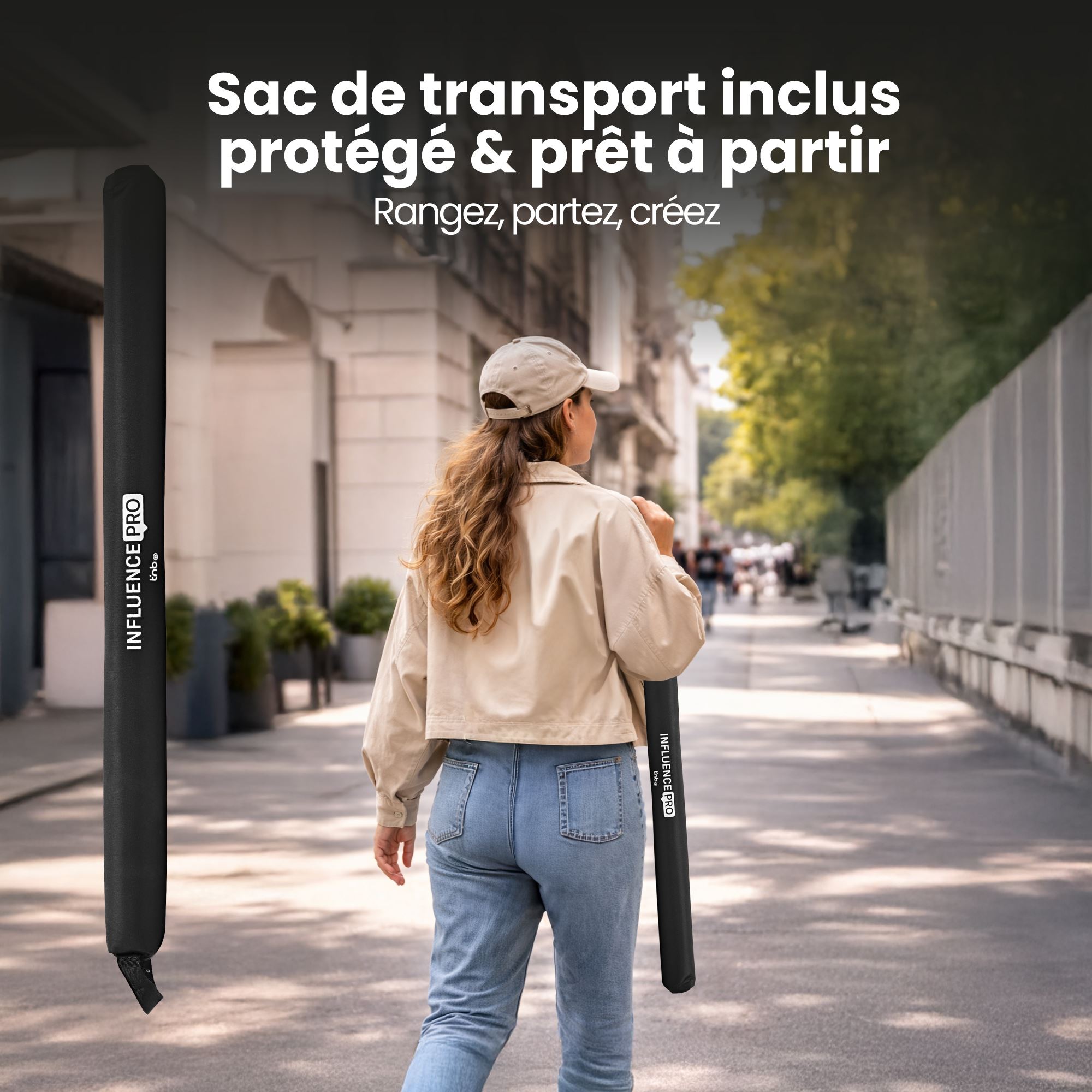 PORTABLE RGB LED LIGHT TUBE PACK - INFLUENCE PRO 6