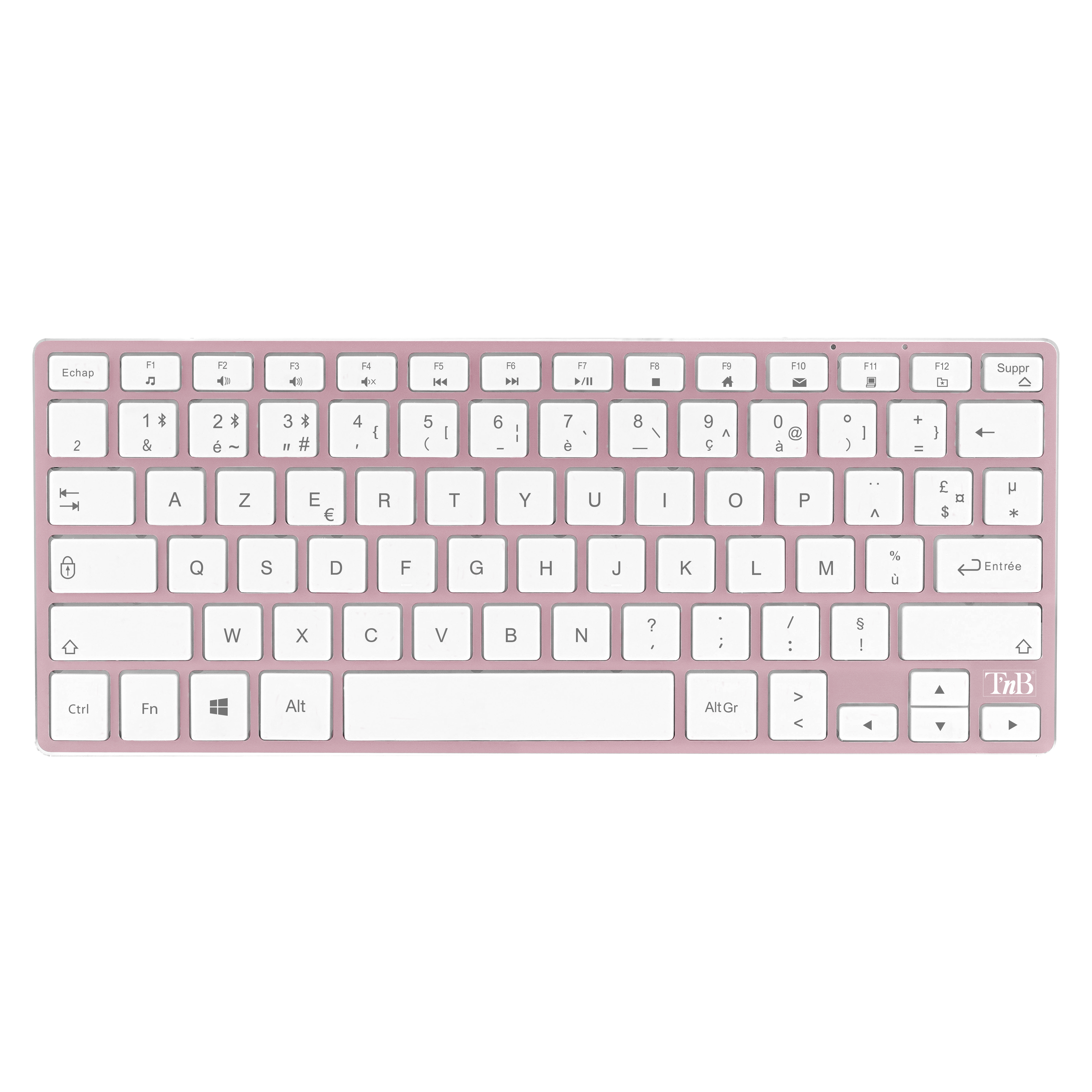 iClick color Bluetooth keyboard and mouse - pink1