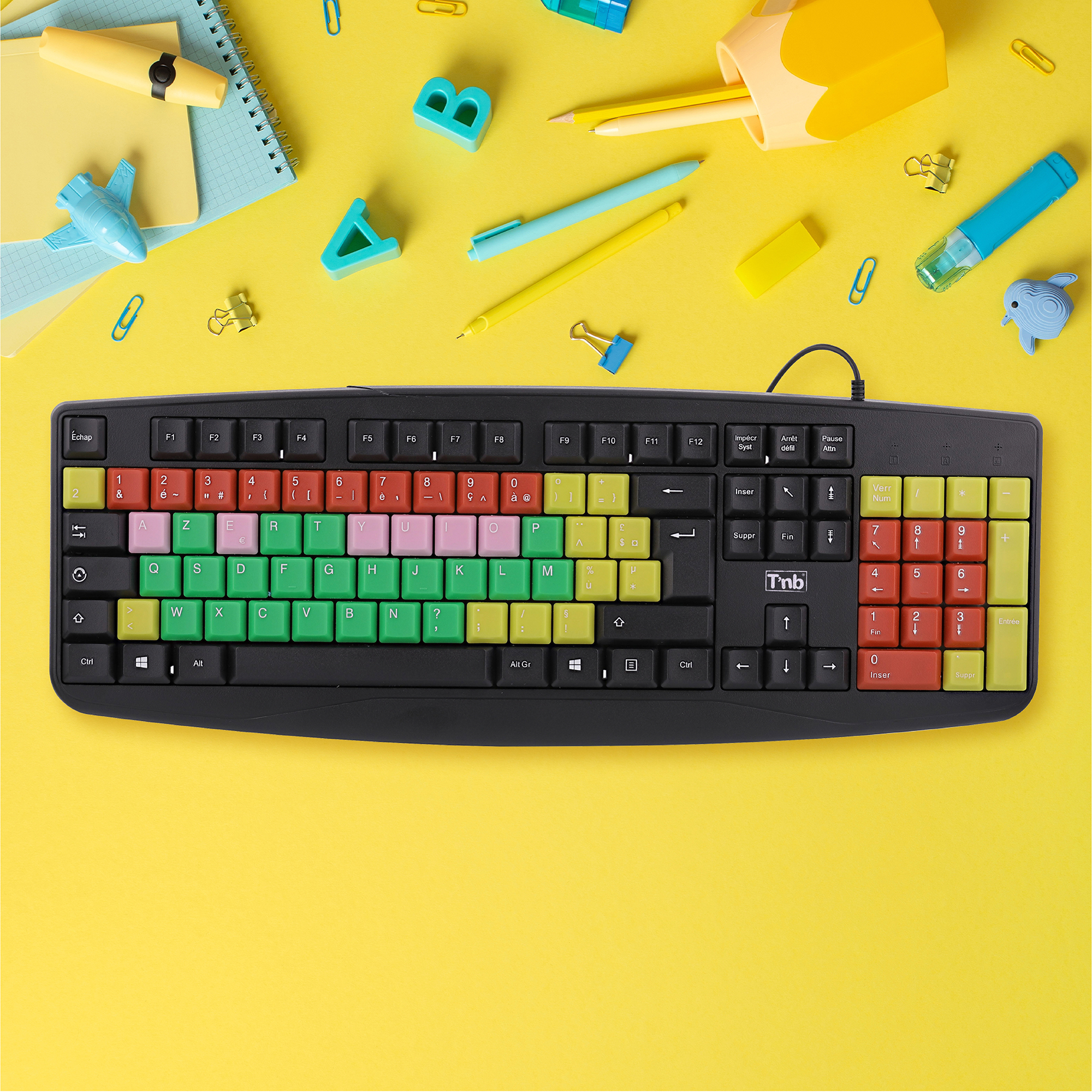 Clavier filaire coloré pour enfants KID3