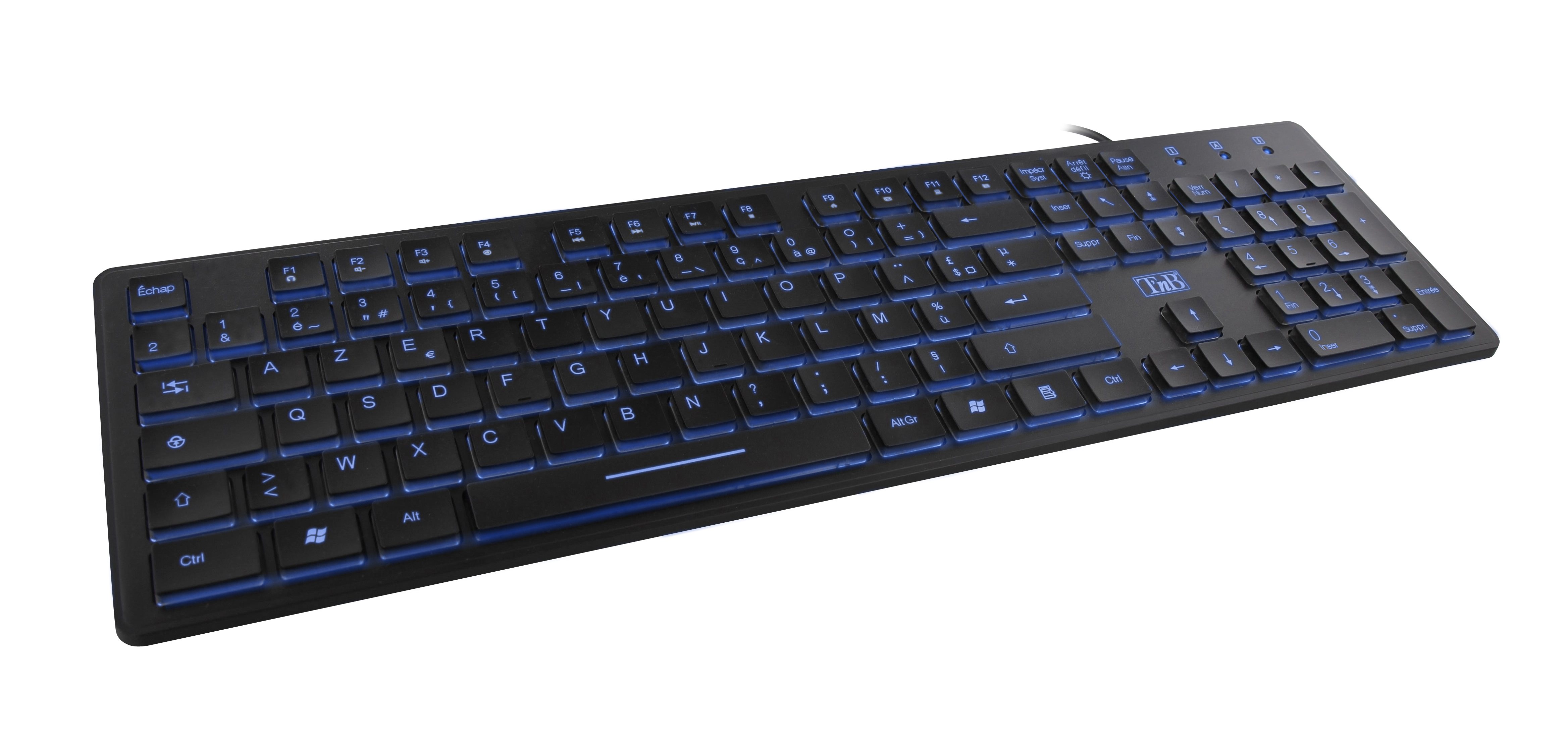 E-LUMINOUS Backlit Wired Keyboard1