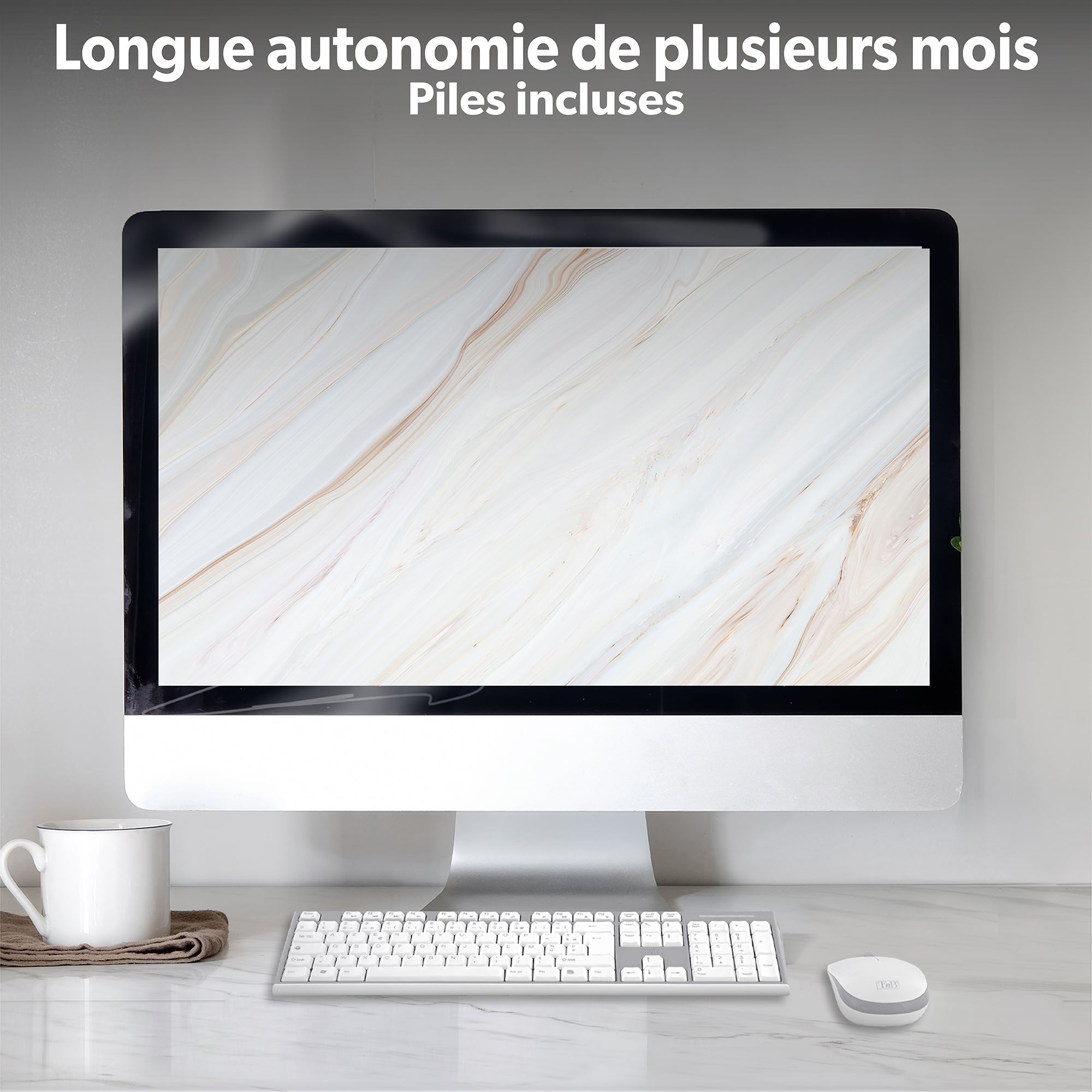 CLASSY : pack clavier et souris sans fil4