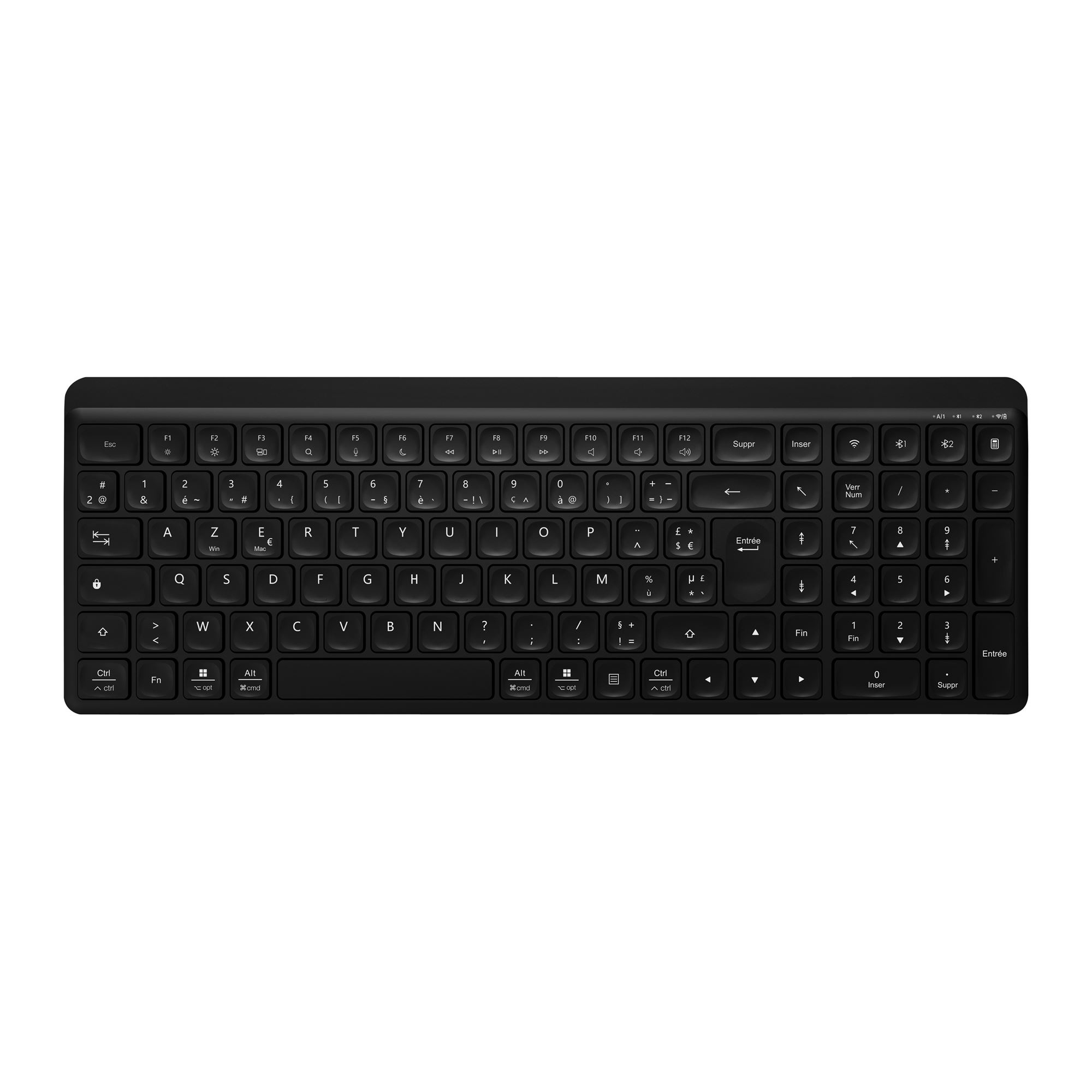 SILENT PRO - Ultra-quiet rechargeable wireless keyboard - AZERTY (FR)2