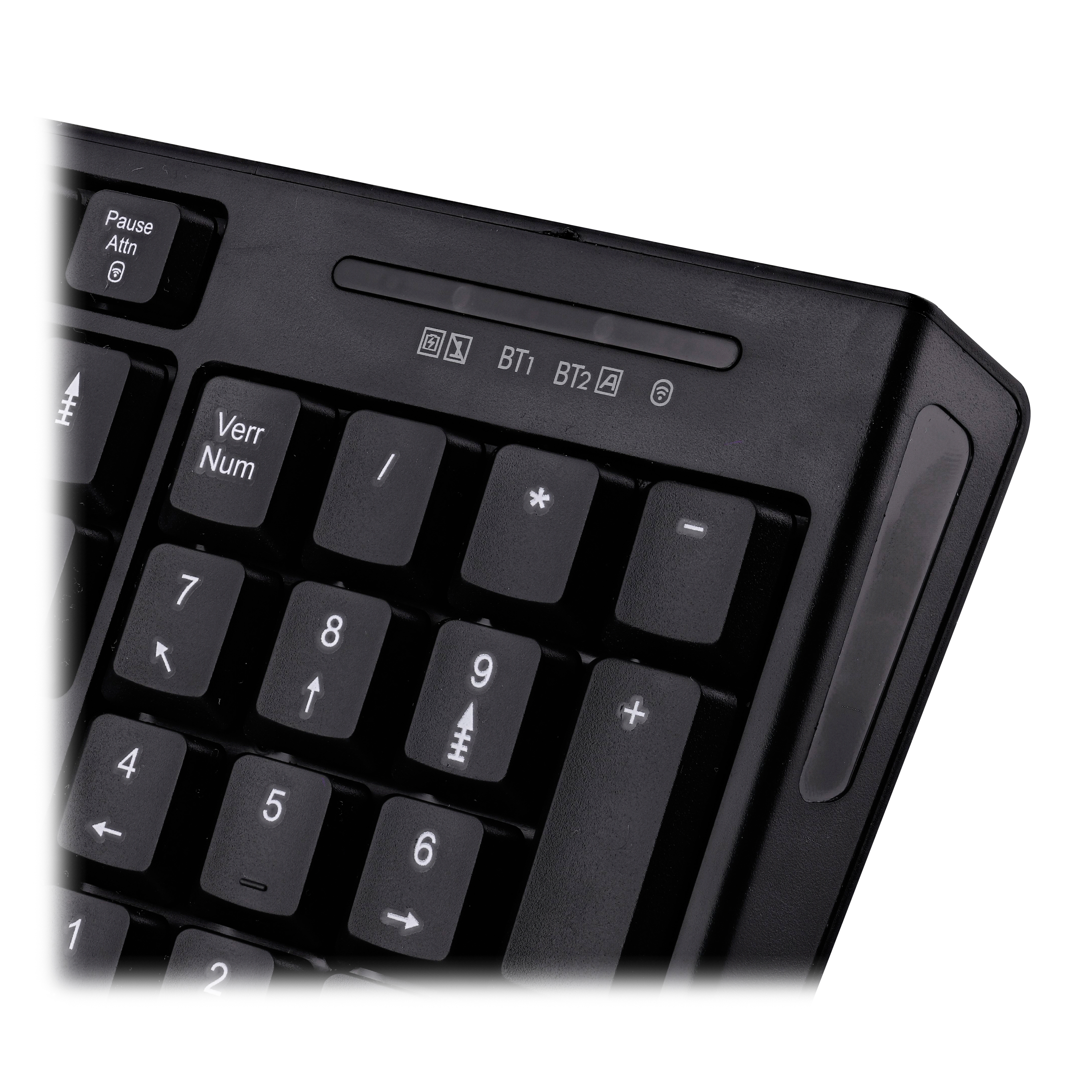 Teclado inalámbrico recargable Bluetooth + USB-A 2.4 Ghz - AZERTY (FR)7