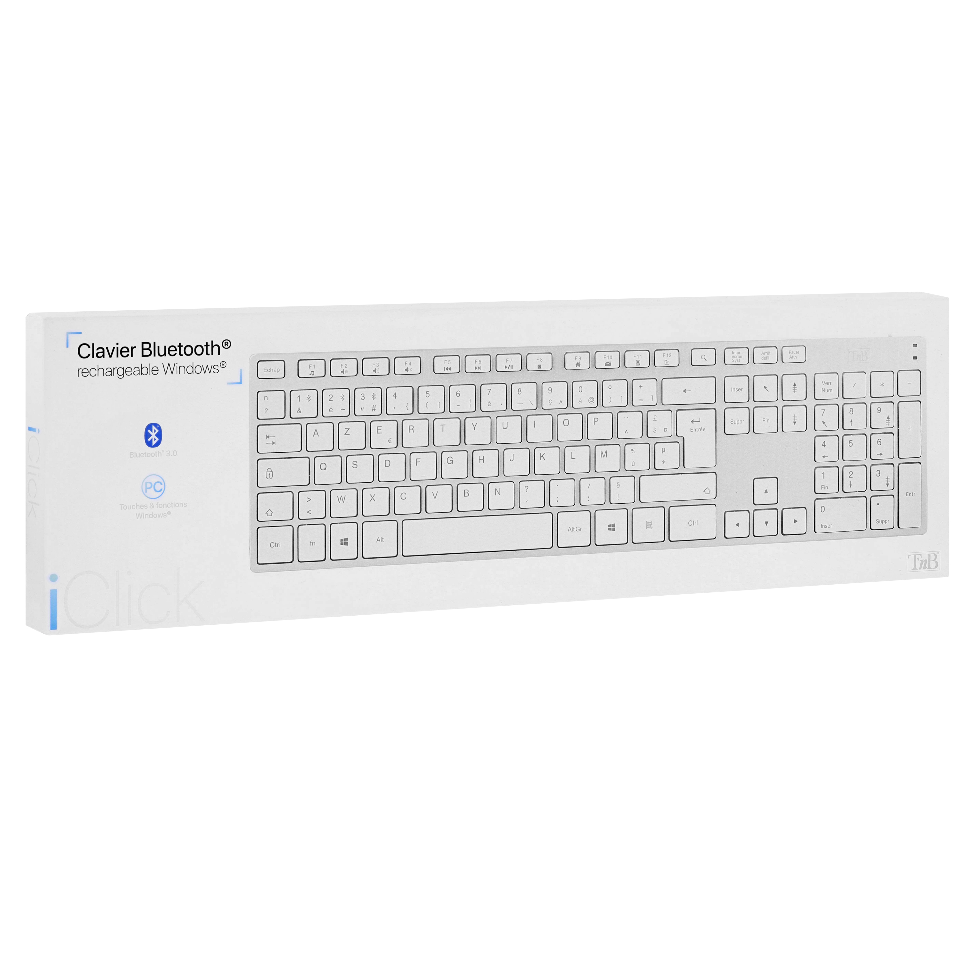 Clavier Bluetooth rechargeable WINDOWS2