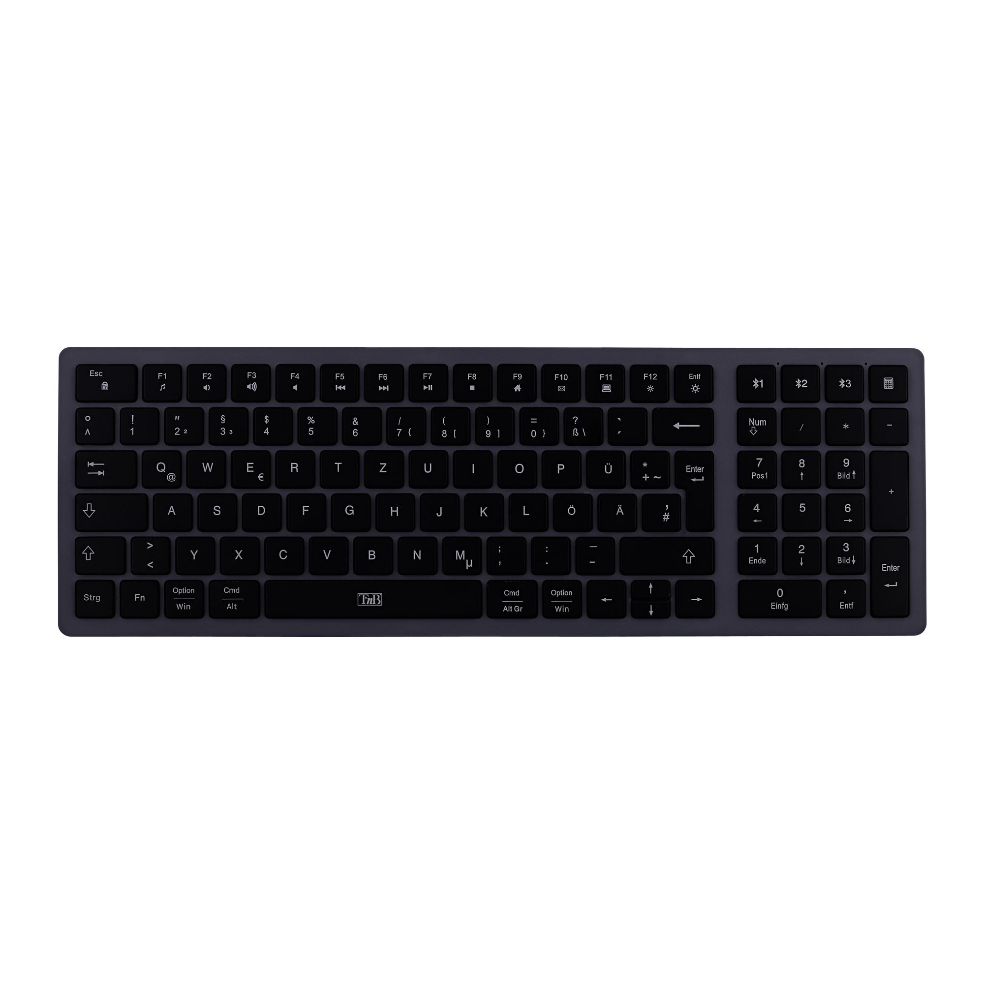 Clavier Bluetooth rechargeable ultra fin - QWERTY (ES)2