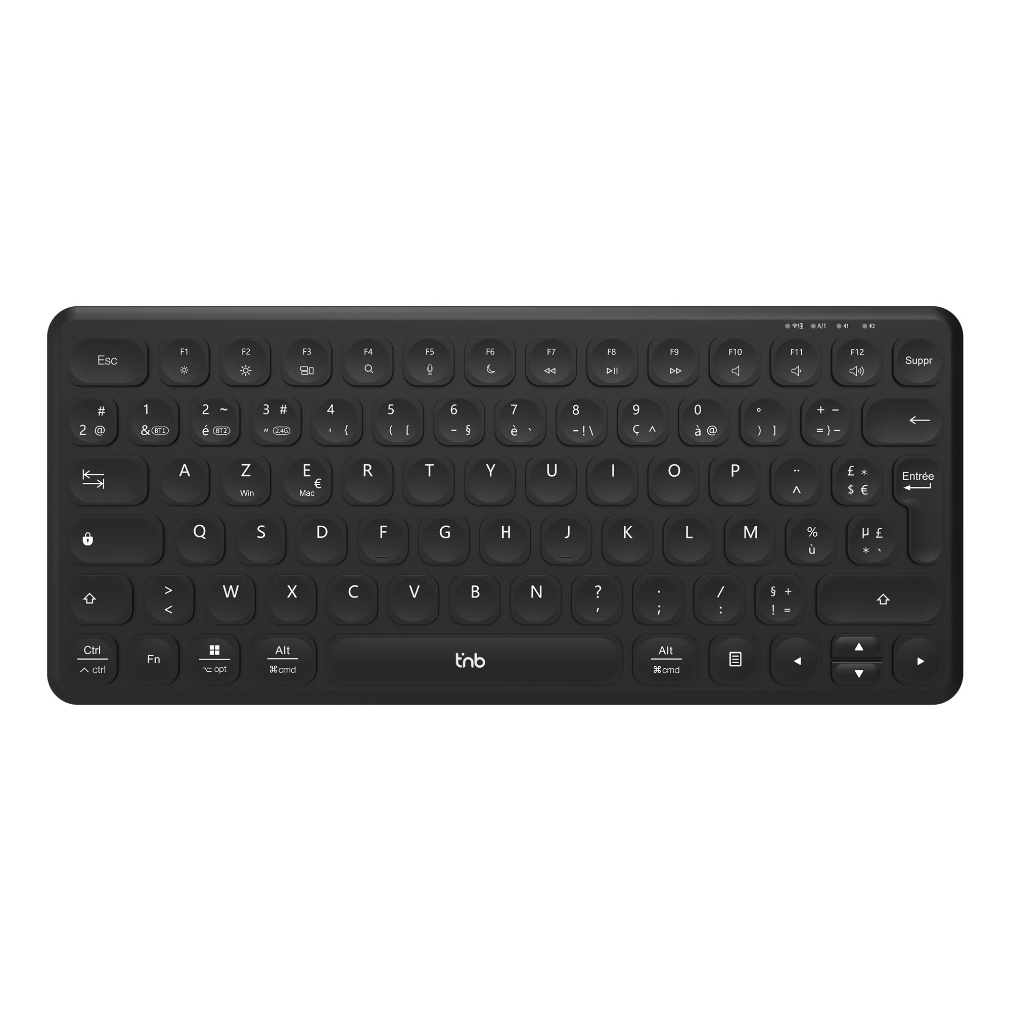 MINI Ultra-thin Rechargeable Bluetooth Keyboard - AZERTY (FR)2