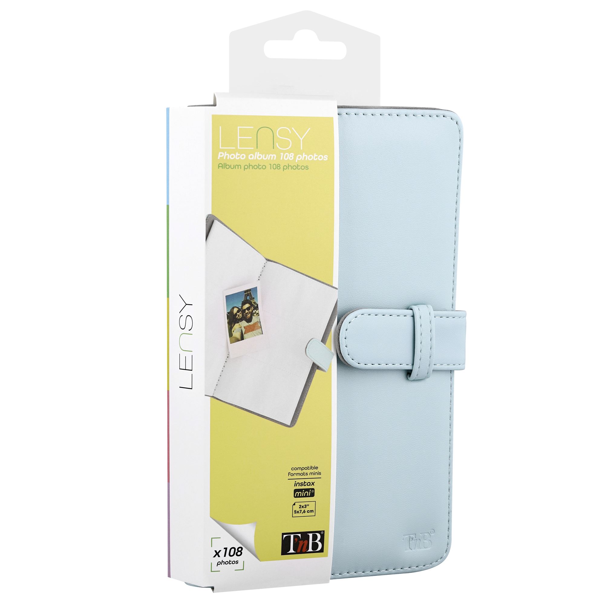 Instax photo album 108 photos blue2