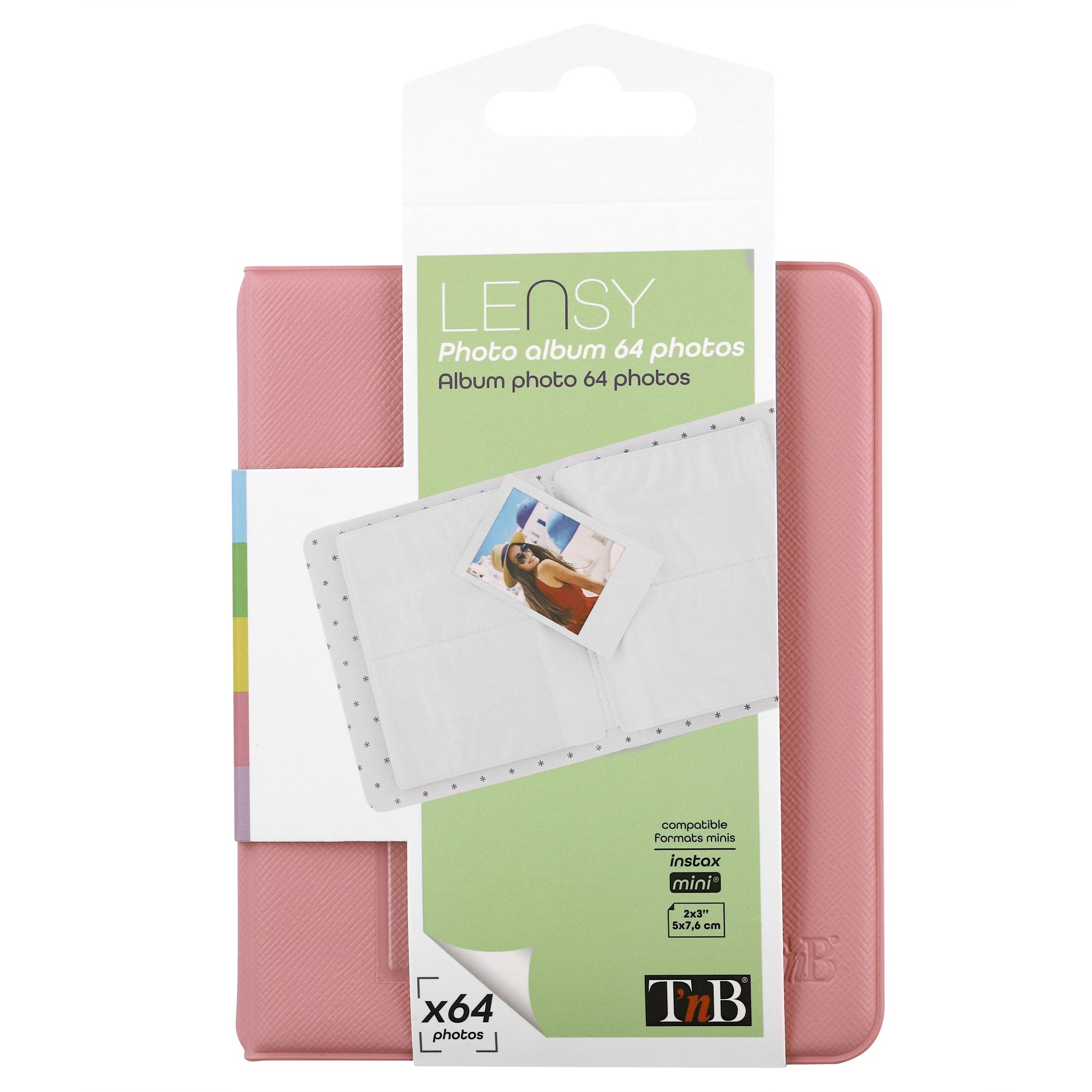 Instax photo album 64 photos pink5