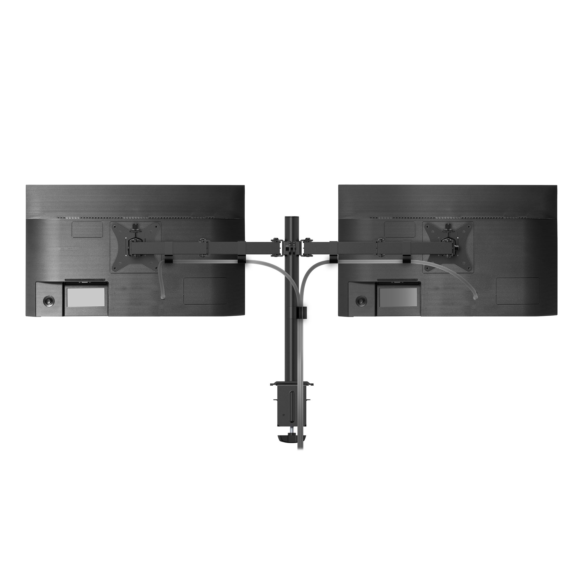 Double height-adjustable and articulated screen support4