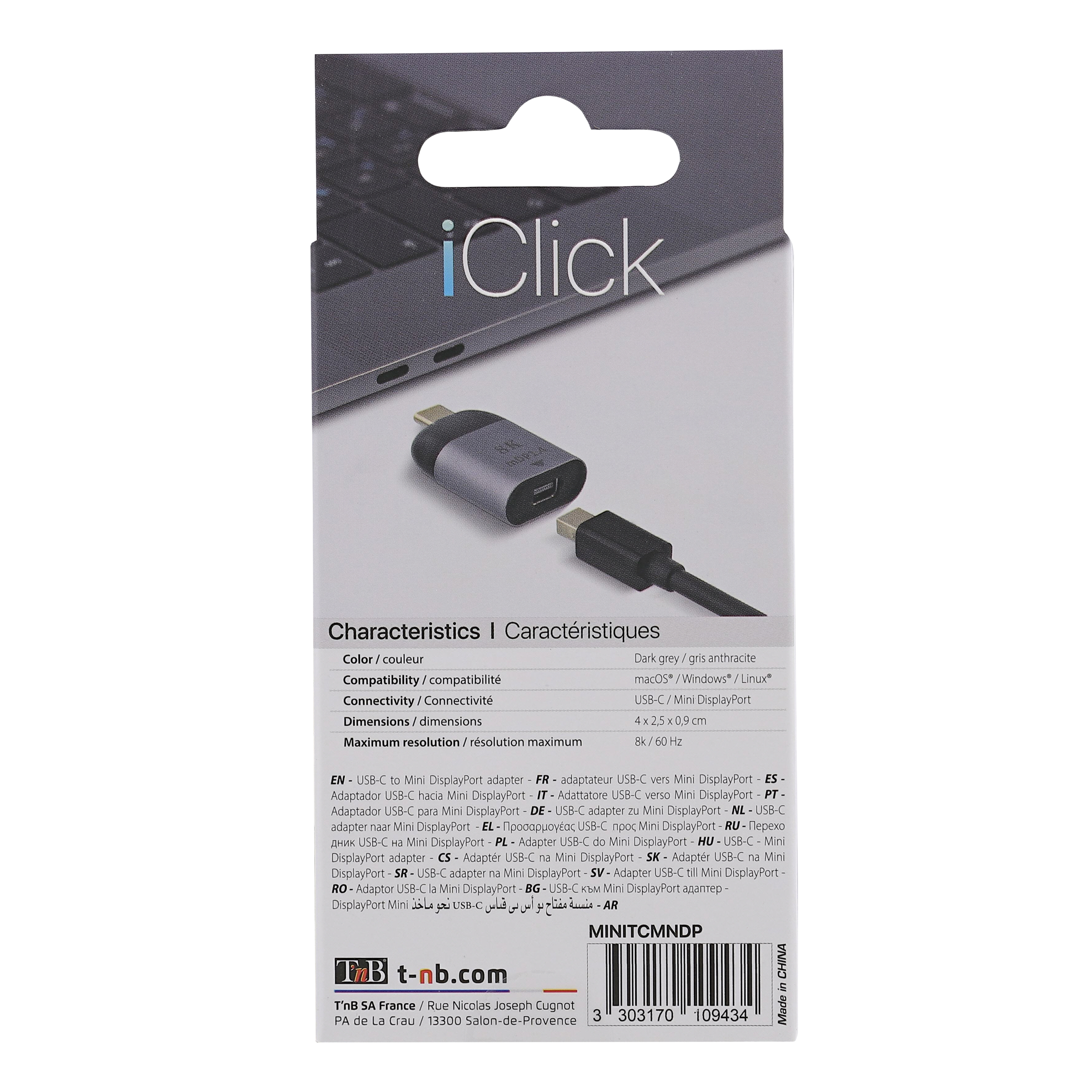 USB Type-C to Mini DisplayPort 8K Adapter5