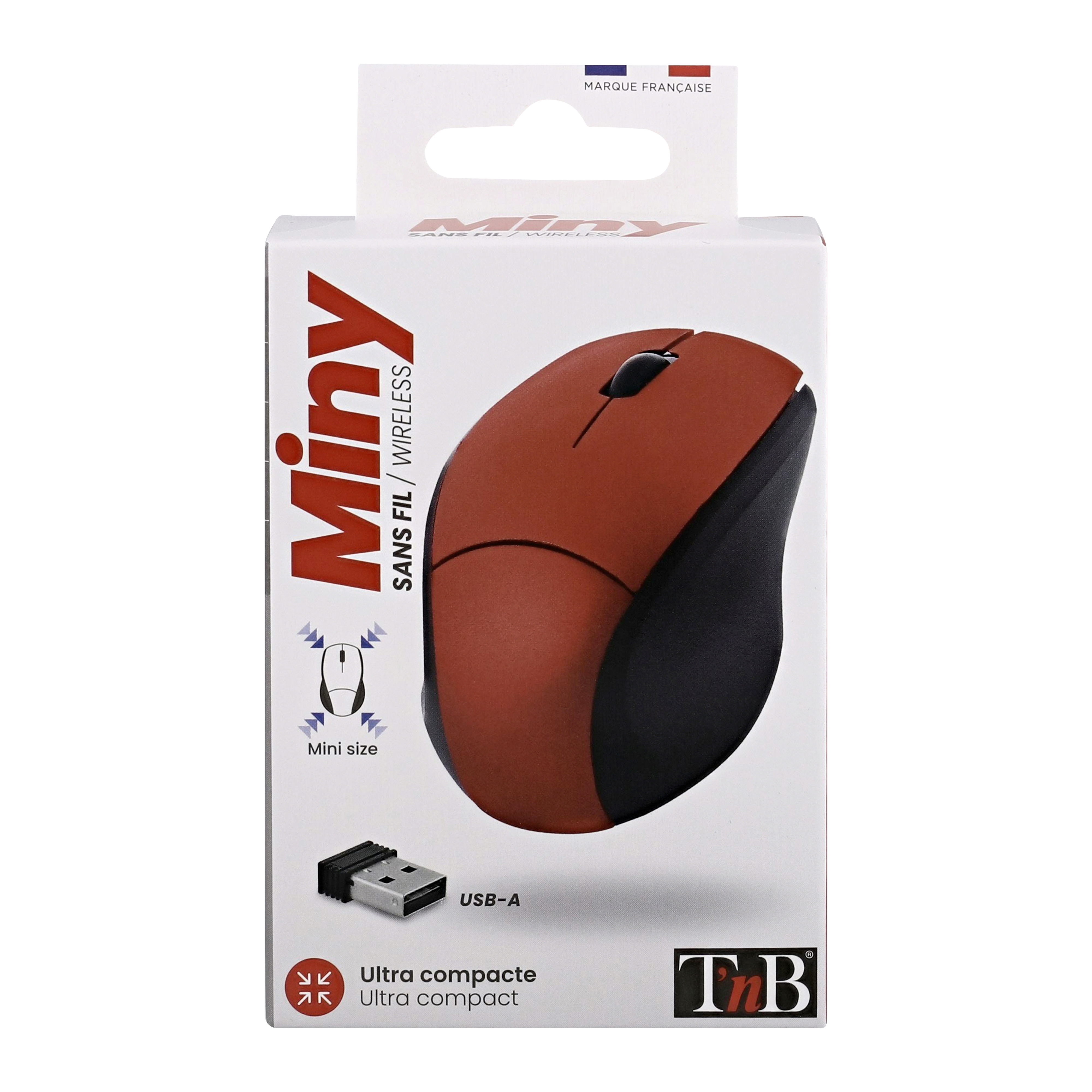 MINY Red Wireless Mouse10