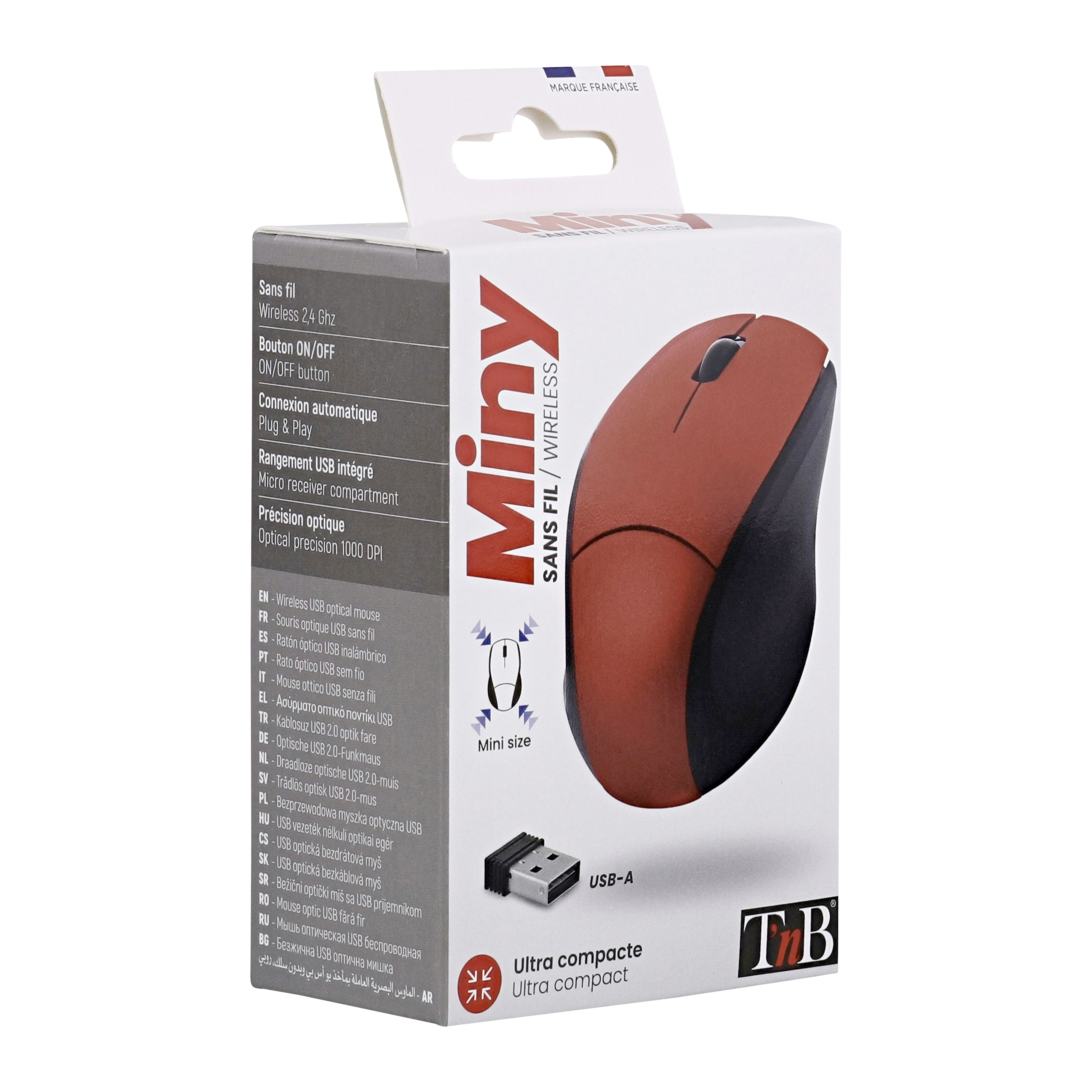 MINY Red Wireless Mouse12