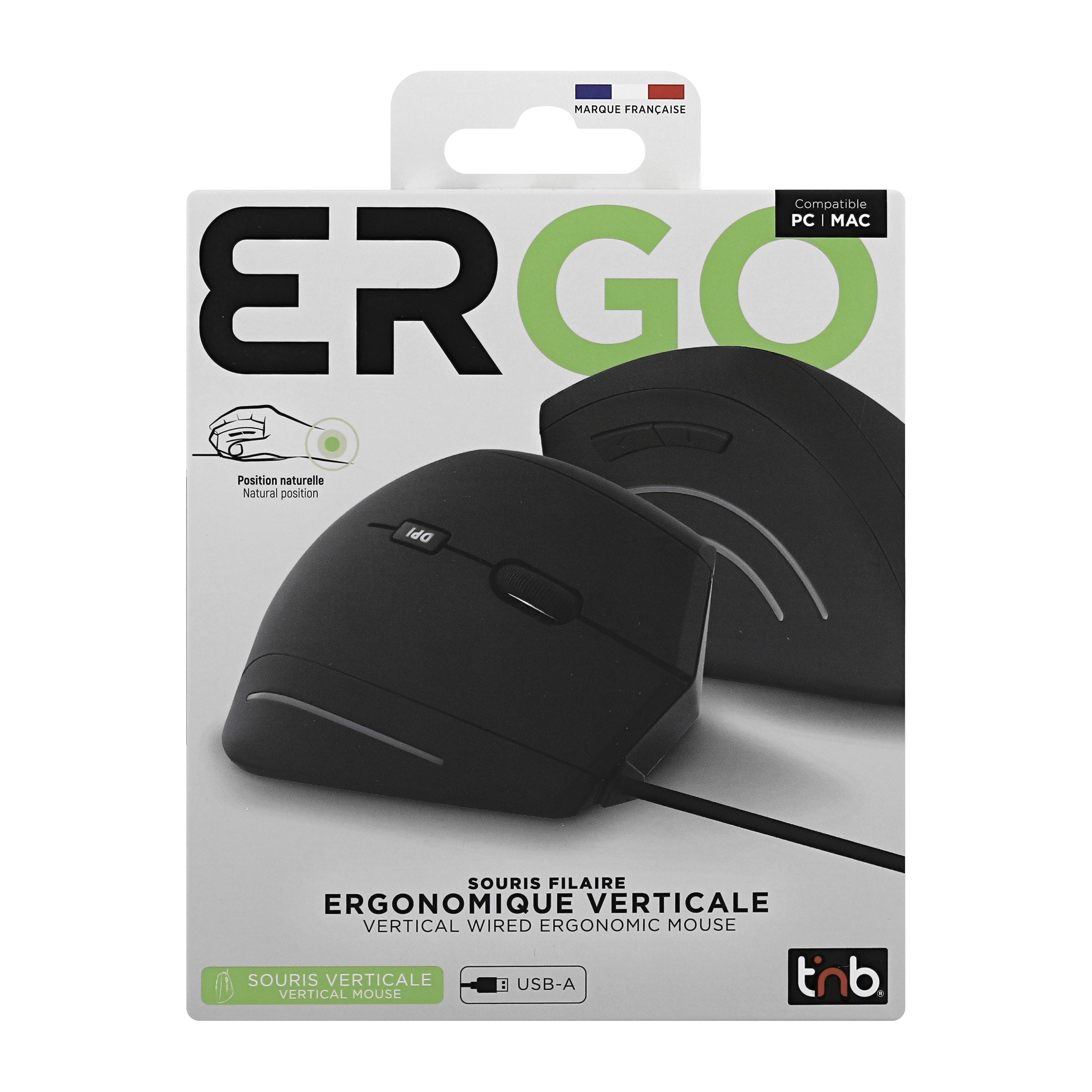 Souris filaire ergonomique verticale8