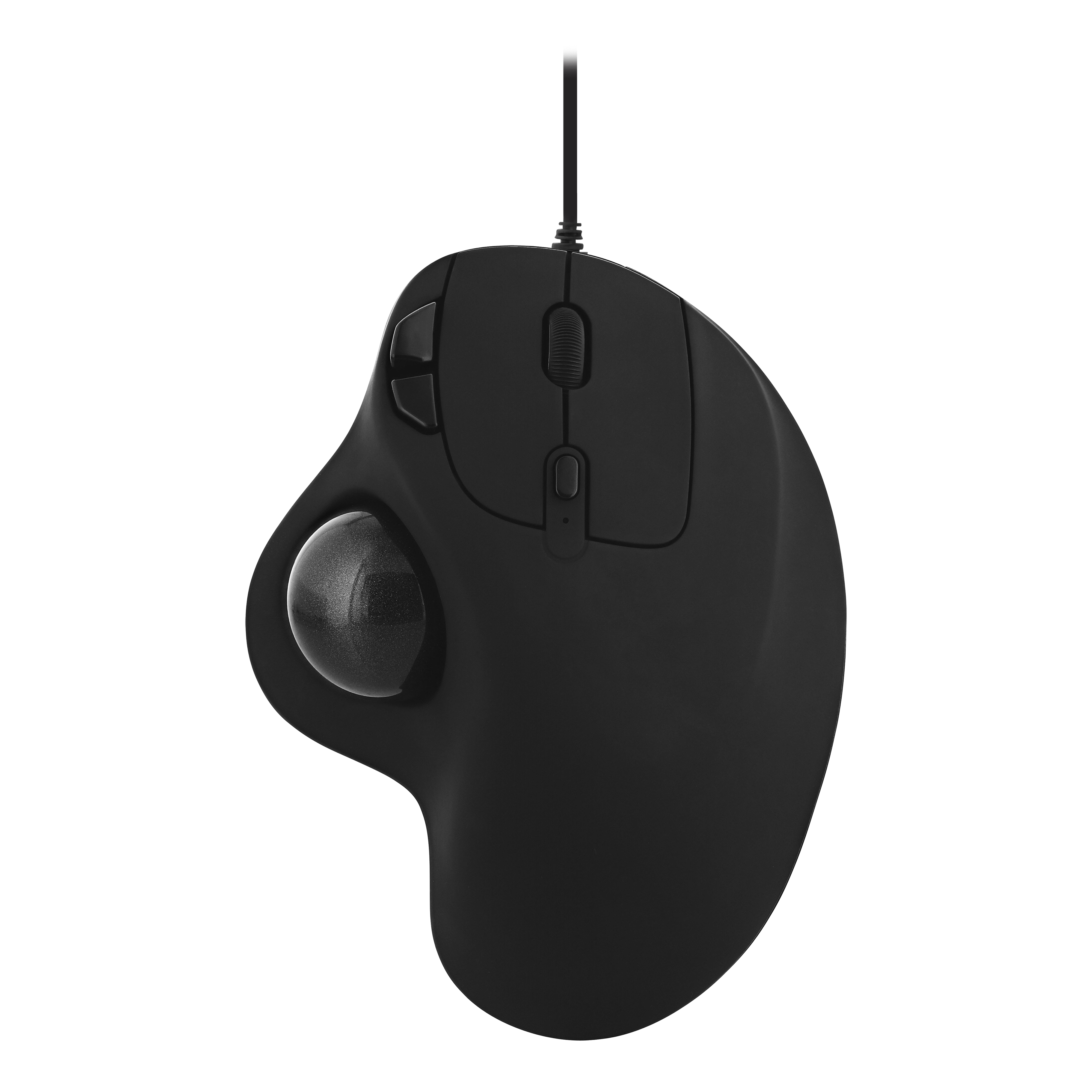 Wired USB-A + USB-C Ergonomic Trackball Mouse4