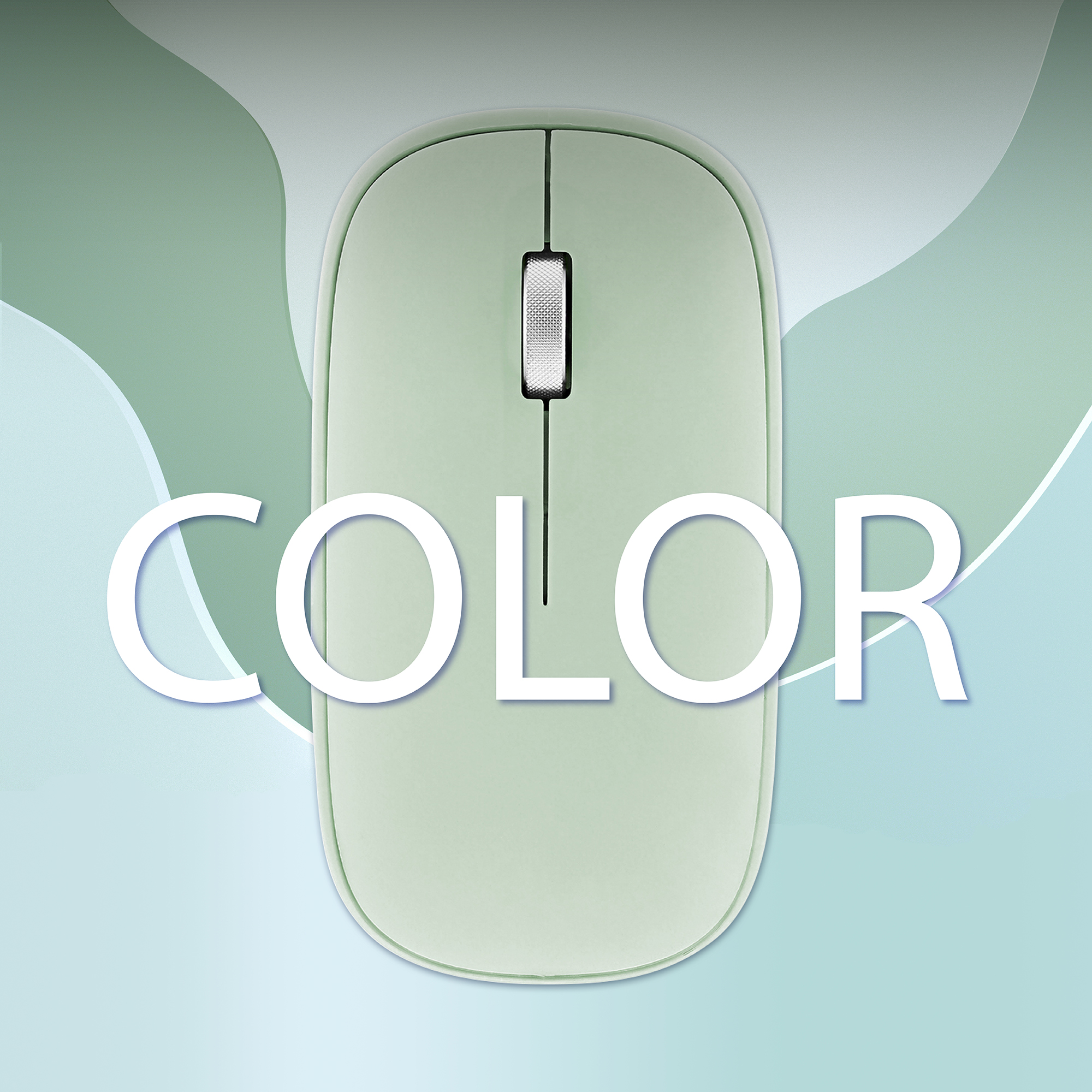 Souris iClick color DUAL CONNECT verte3