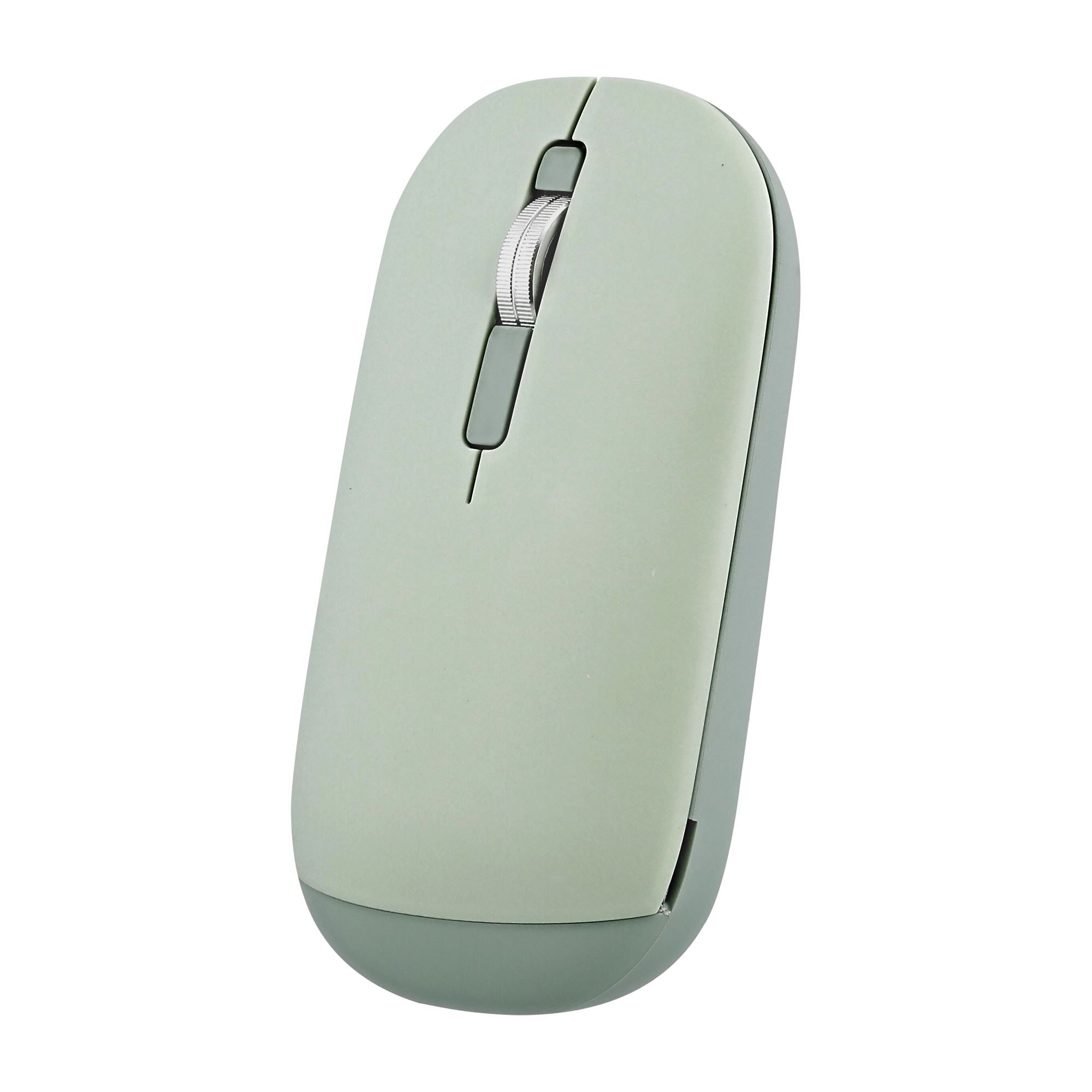 Souris double mode de connexion verte - COLOR1