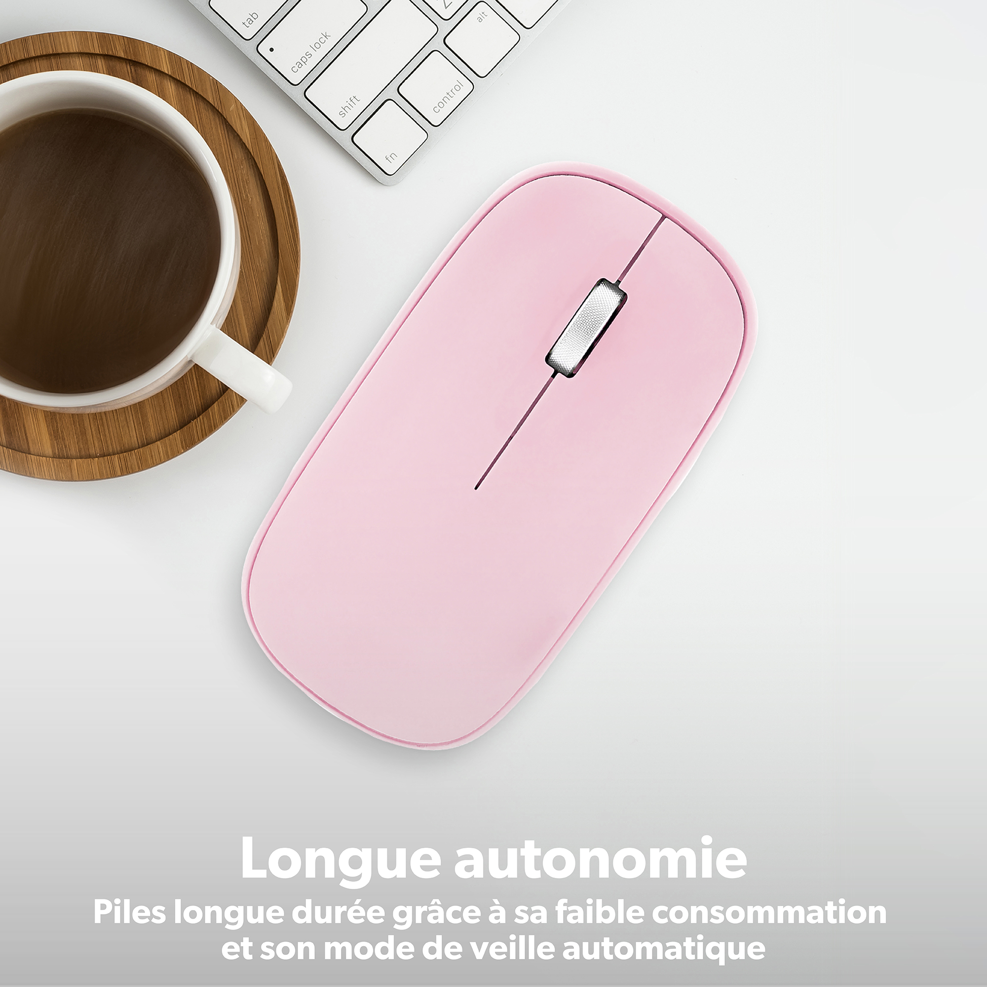iClick color DUAL CONNECT mouse pink5