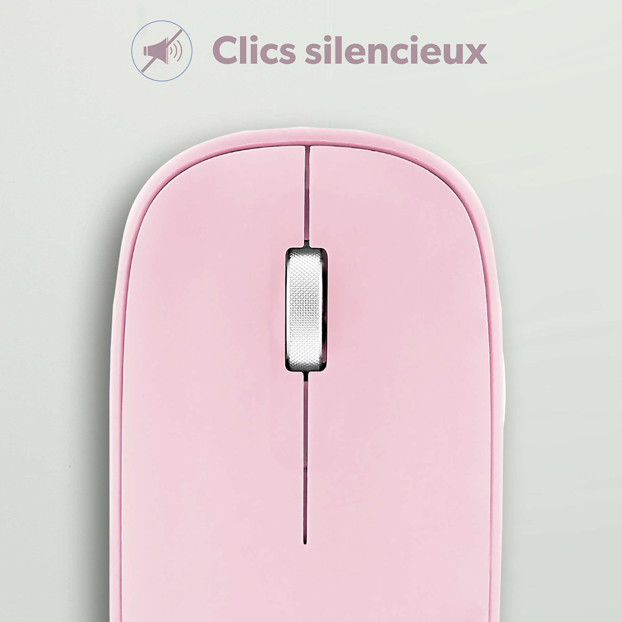 iClick color DUAL CONNECT mouse pink6