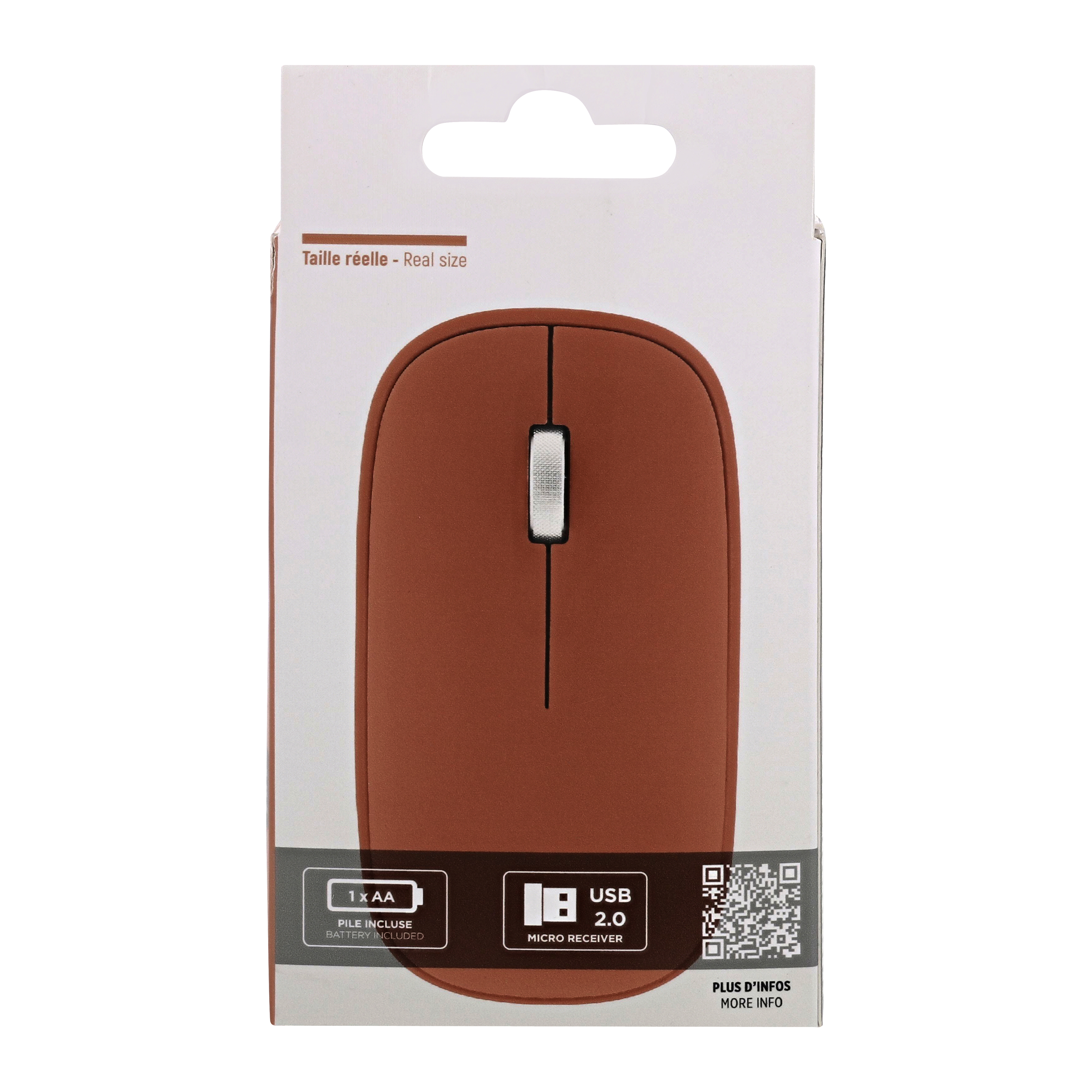 Souris DUAL CONNECT rouge5