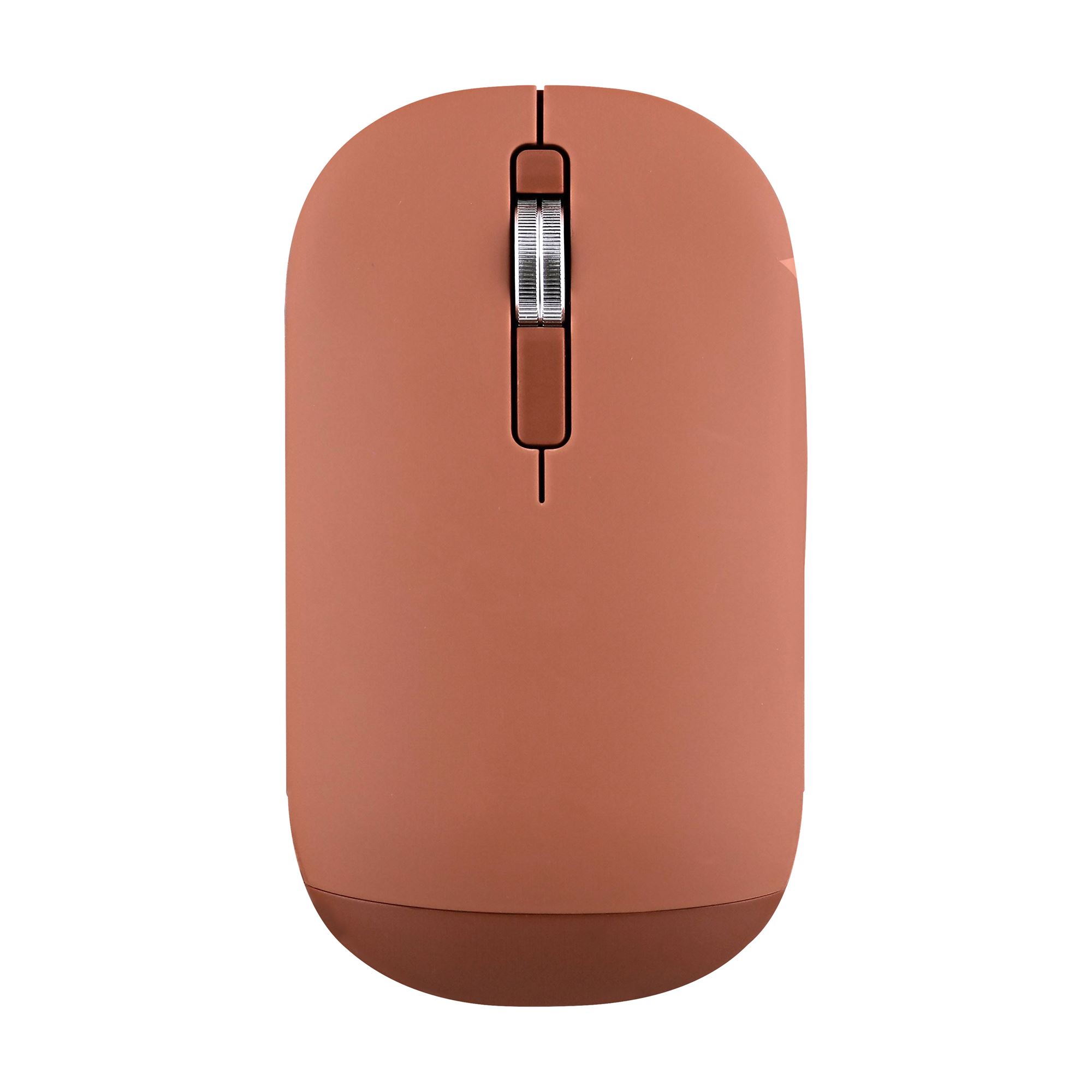 Souris sans fil double mode de connexion rouge - COLOR3